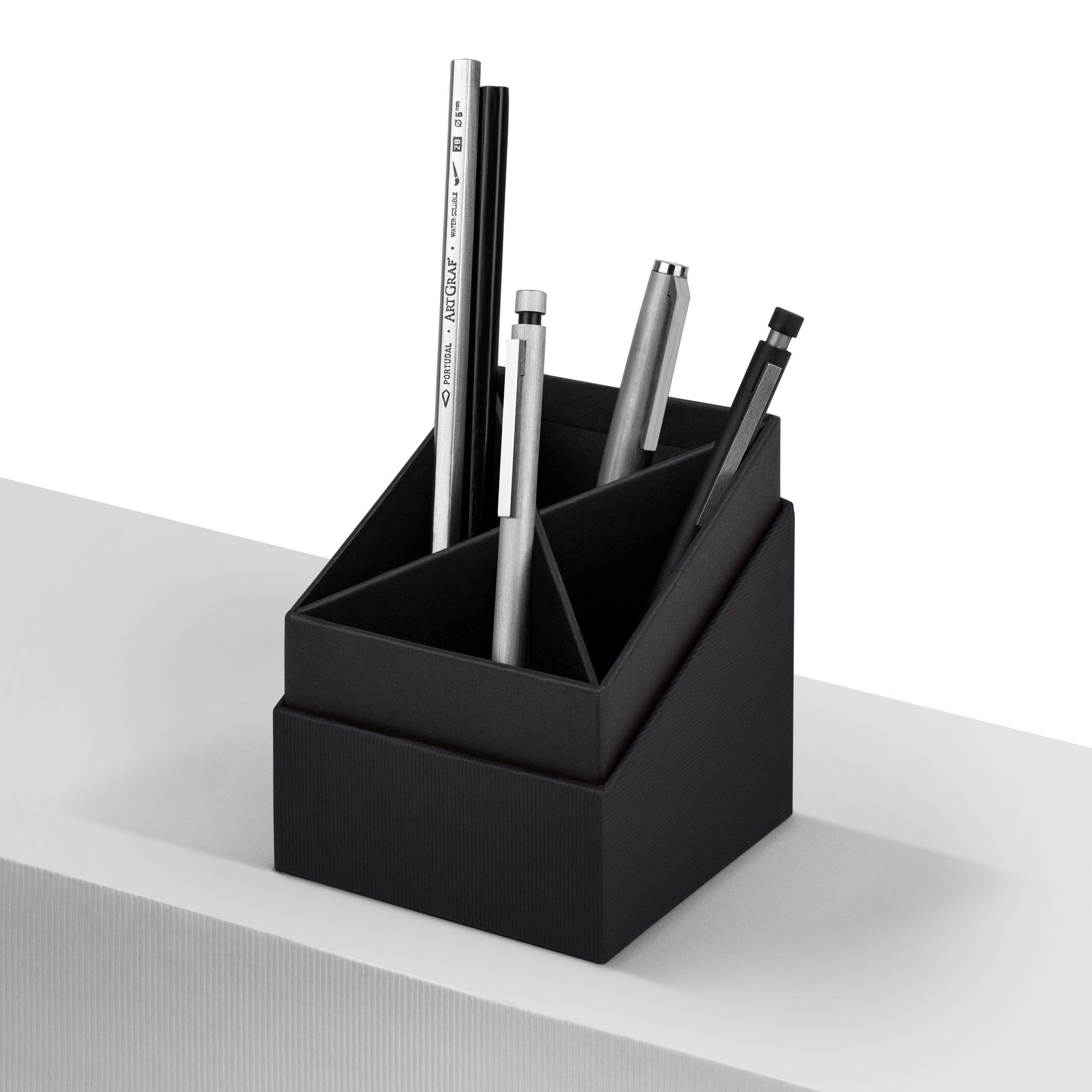 r-ssler-s-o-h-o-stiftek-cher-4-f-cher-8-6x10x8-6cm-schwarz image 3