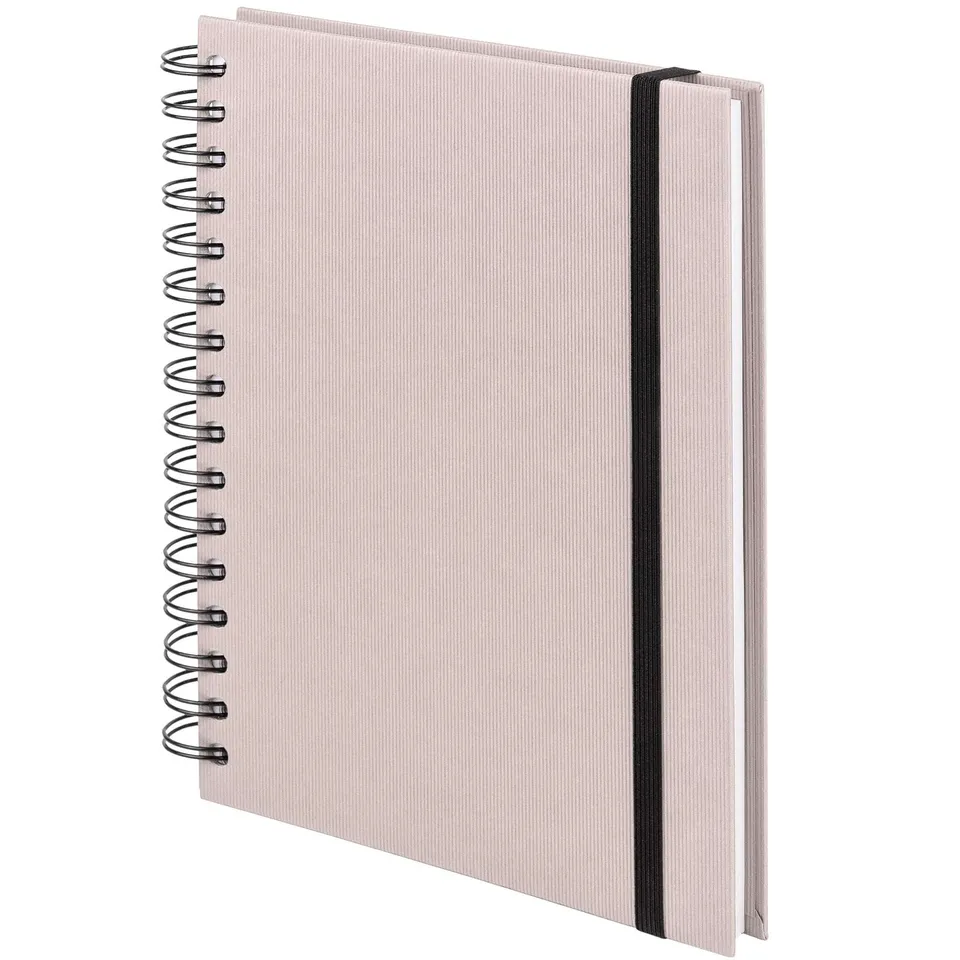 r-ssler-s-o-h-o-notizbuch-a5-hardcover-blanko-mit-gummizug-powder-rosa image 1