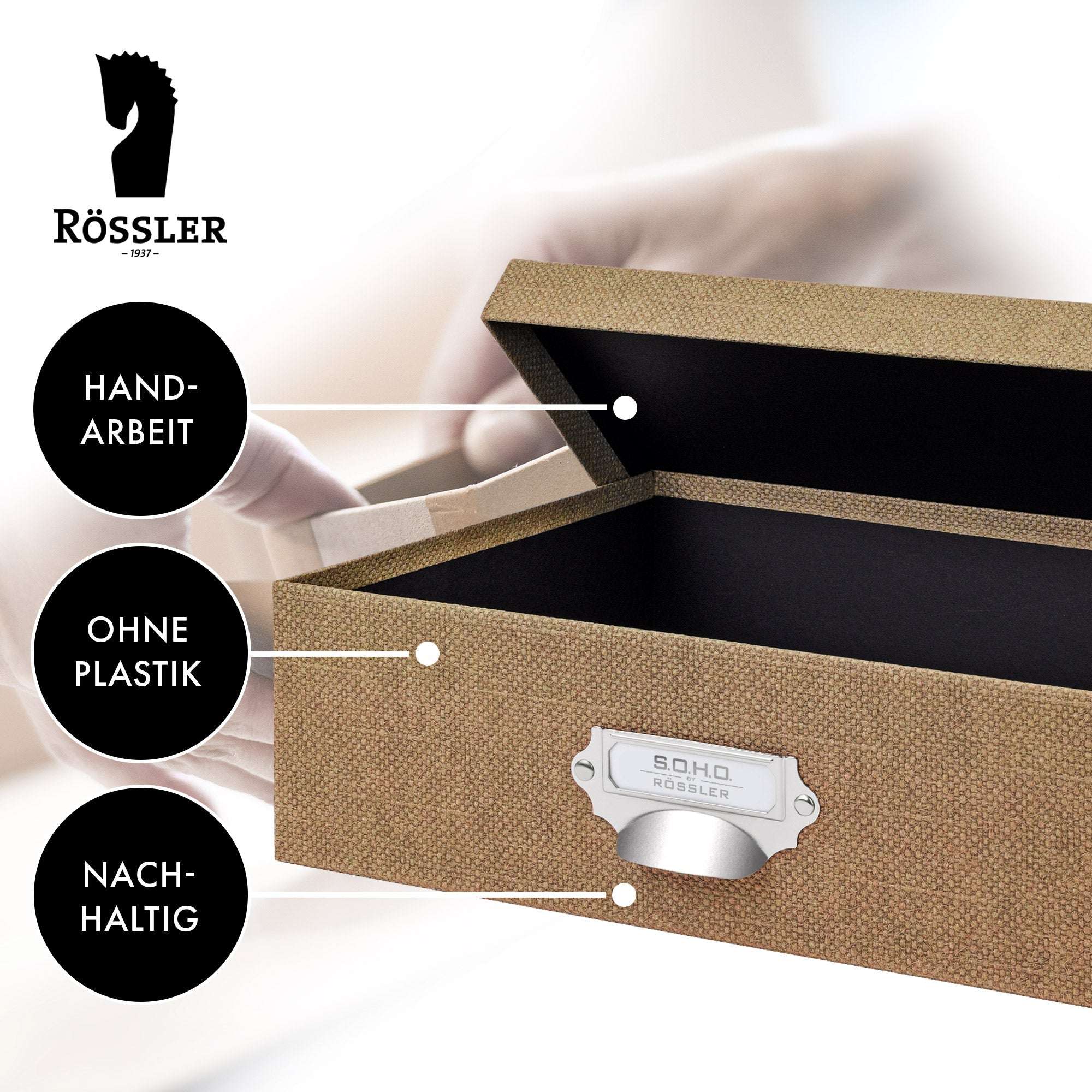 r-ssler-s-o-h-o-aufbewahrungsbox-mit-deckel-a4-haselnuss-braun image 4
