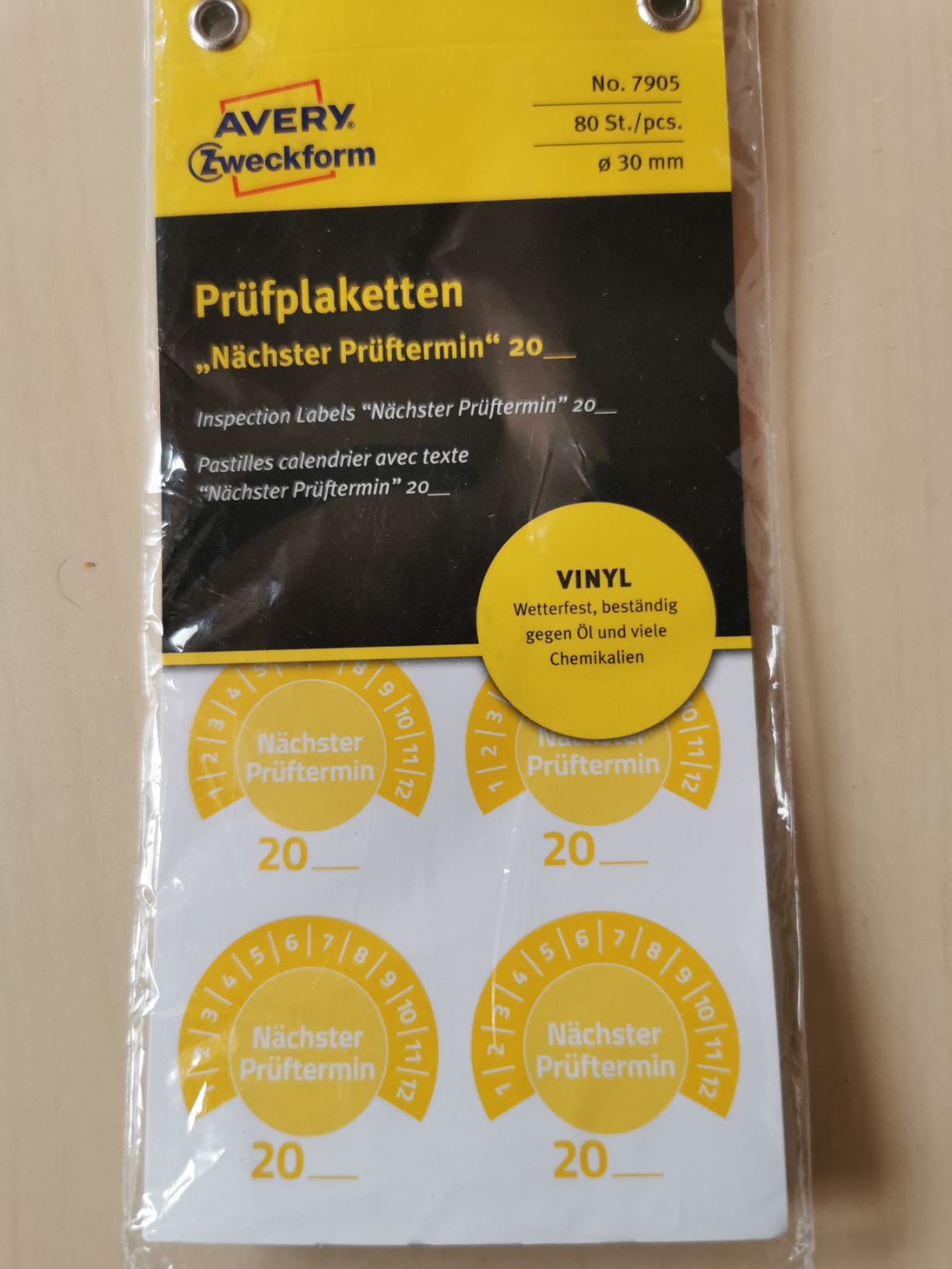 Hält nicht auf Reifen
