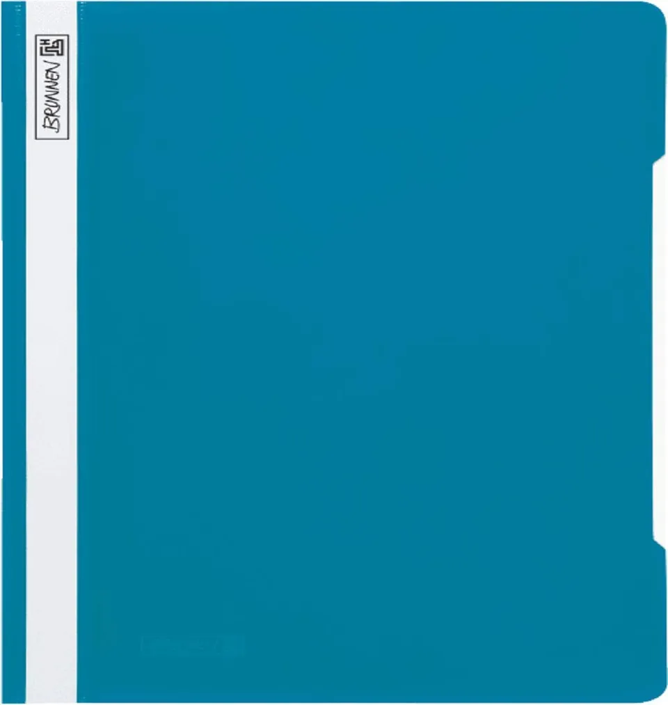 brunnen-schnellhefter-fact-a4-pvc-folie-t-rkis image 1