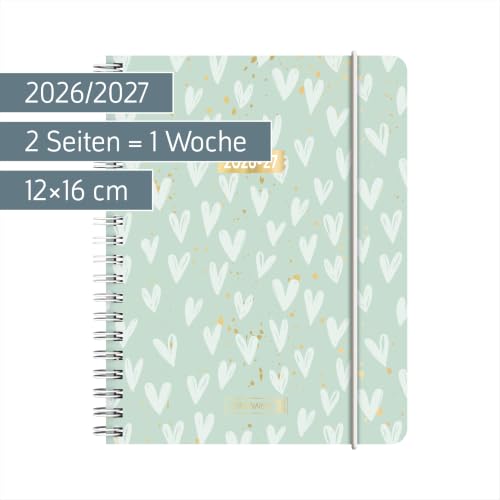 brunnen-sch-lerkalender-2026-2027-hearts-a6-mint-18-monate image 8