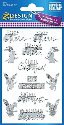avery-zweckform-z-design-39187-ostersticker-silber-13-selbstklebende-3d-dekoetik image 5