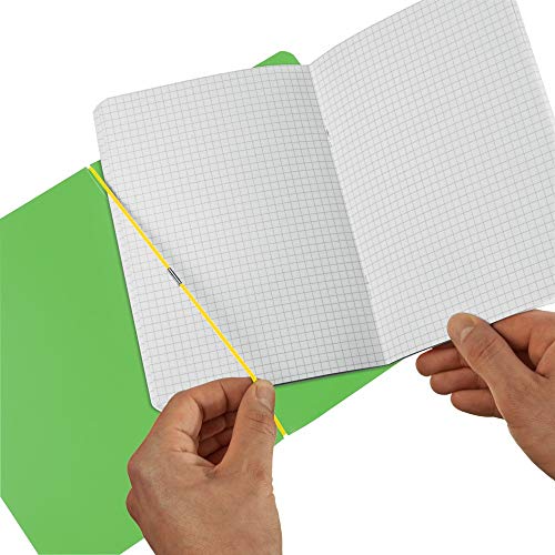 herlitz-11361581-notizheft-my-book-flex-a6-kariert-hellgr-n-40-blatt image 8