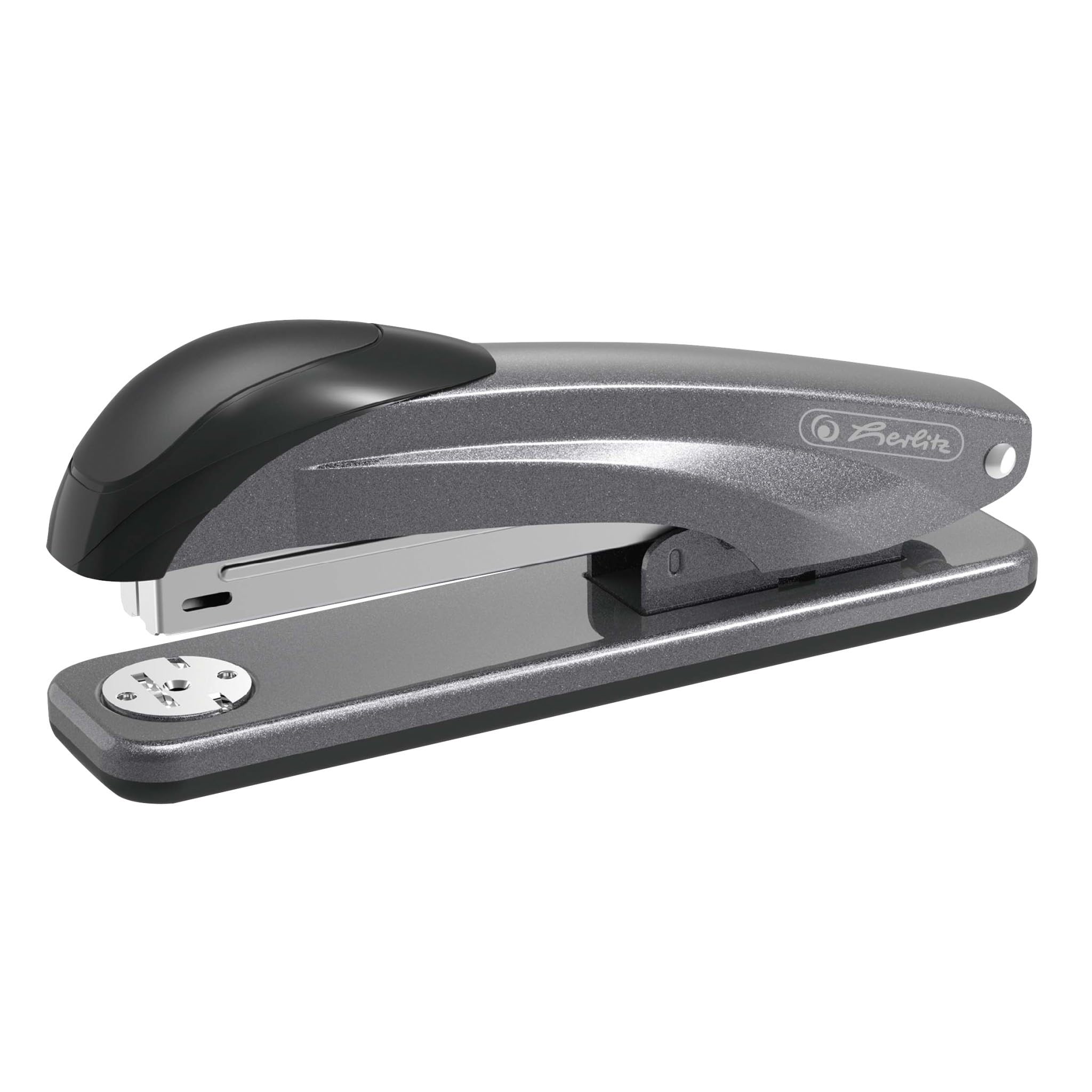 herlitz-heftapparat-metall-no-24-6-anthrazit-metallic-16-cm image 1