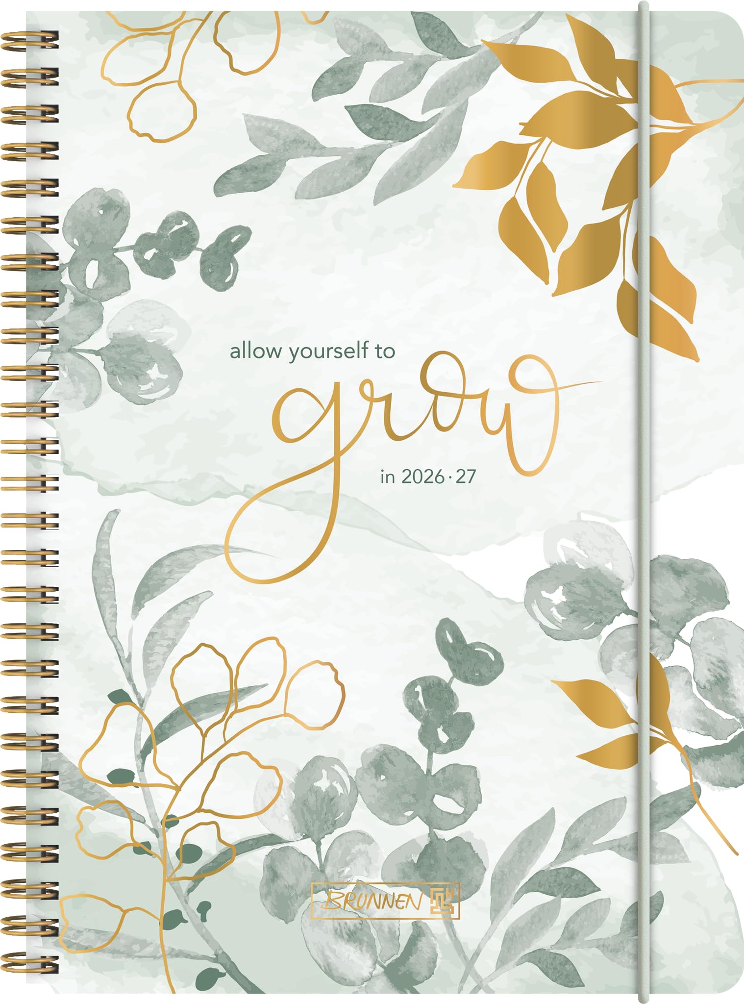 brunnen-sch-lerkalender-2026-2027-bloom-a5-sch-lerplaner-mehrfarbig-mit-folienve image 1