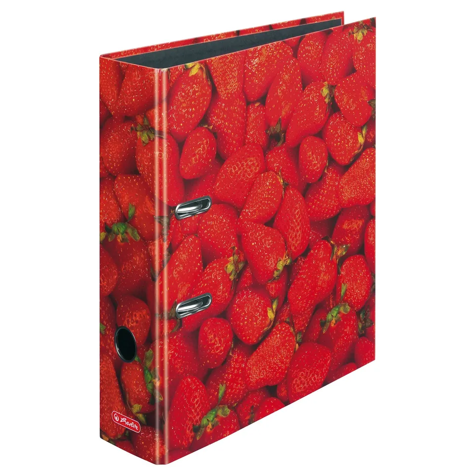herlitz-ordner-a4-8-cm-erdbeeren-mit-d-ring-mechanik-10-st-ck image 1