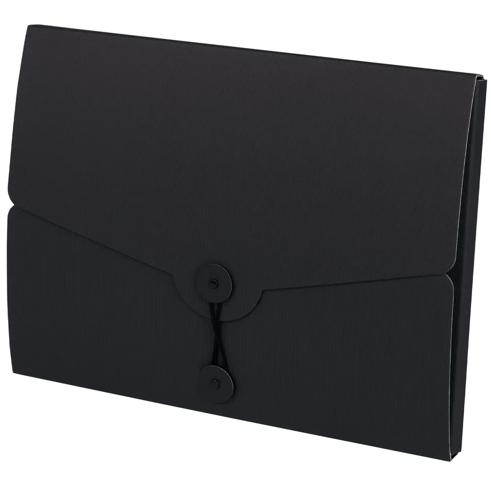 r-ssler-s-o-h-o-sammelmappe-a4-jurismappe-mit-gummizug-schwarz image 1