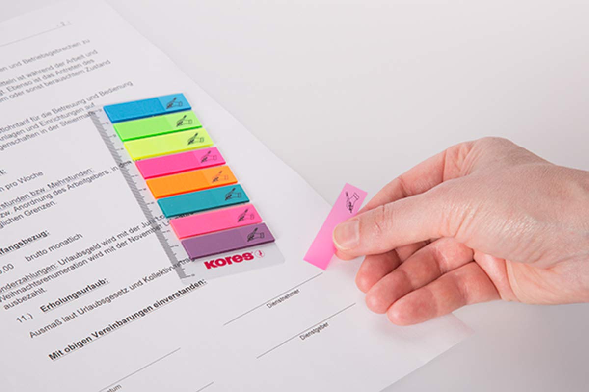 kores-register-haftindexstreifen-sign-here-12x45-mm-8-farben image 3