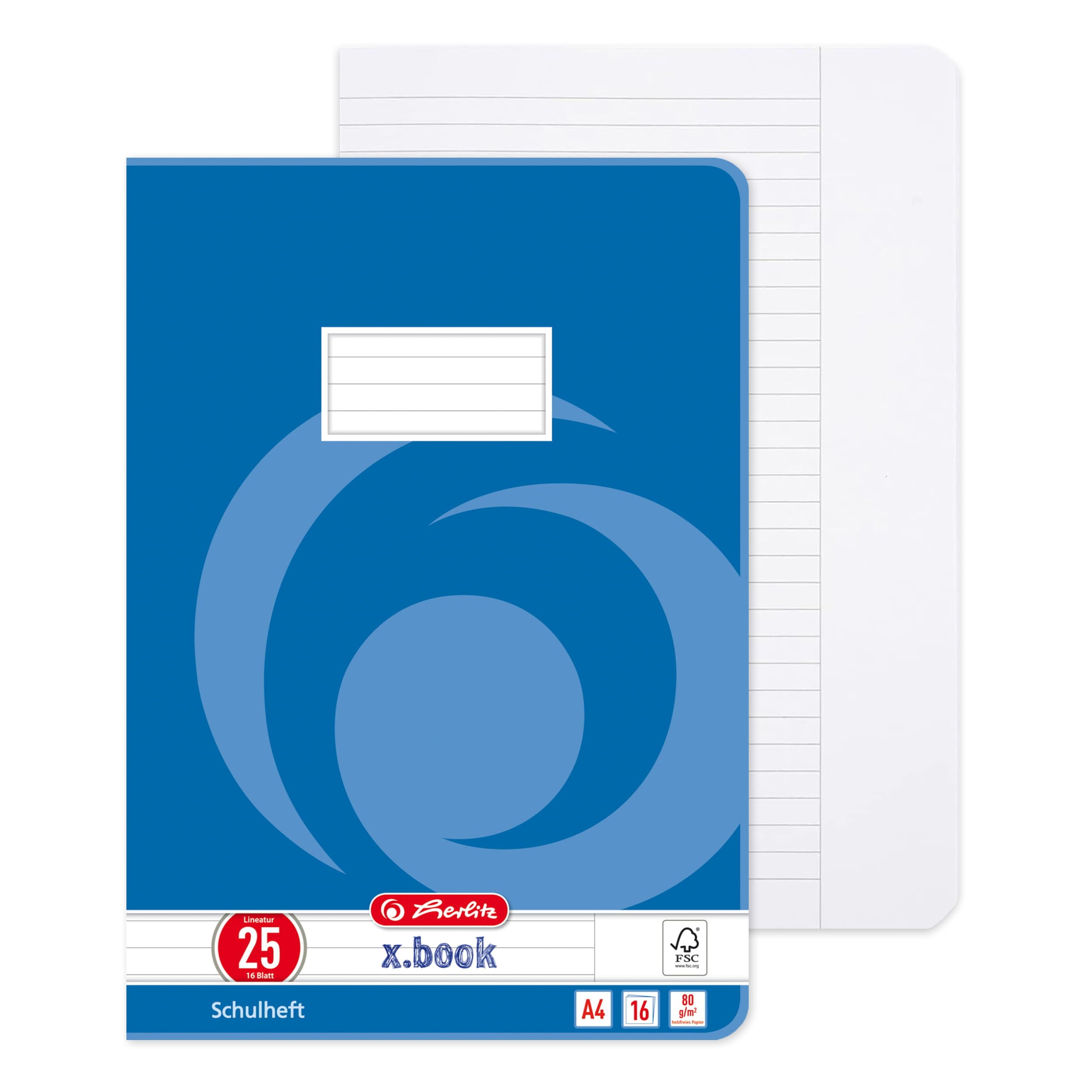 herlitz-schulheft-a4-lineatur-25-liniert-16-blatt-10-st-ck image 3