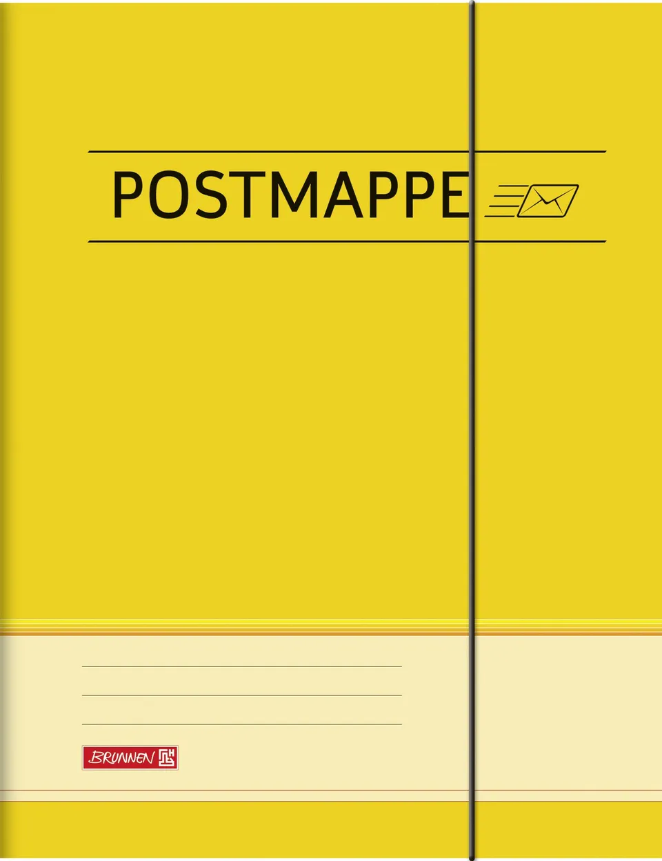brunnen-fact-sammelmappe-postmappe-a4-karton-mit-gummizug image 1