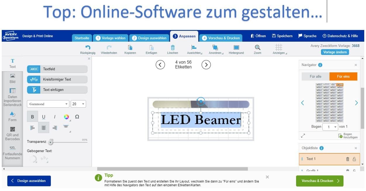 5600 Stück reichen ewig