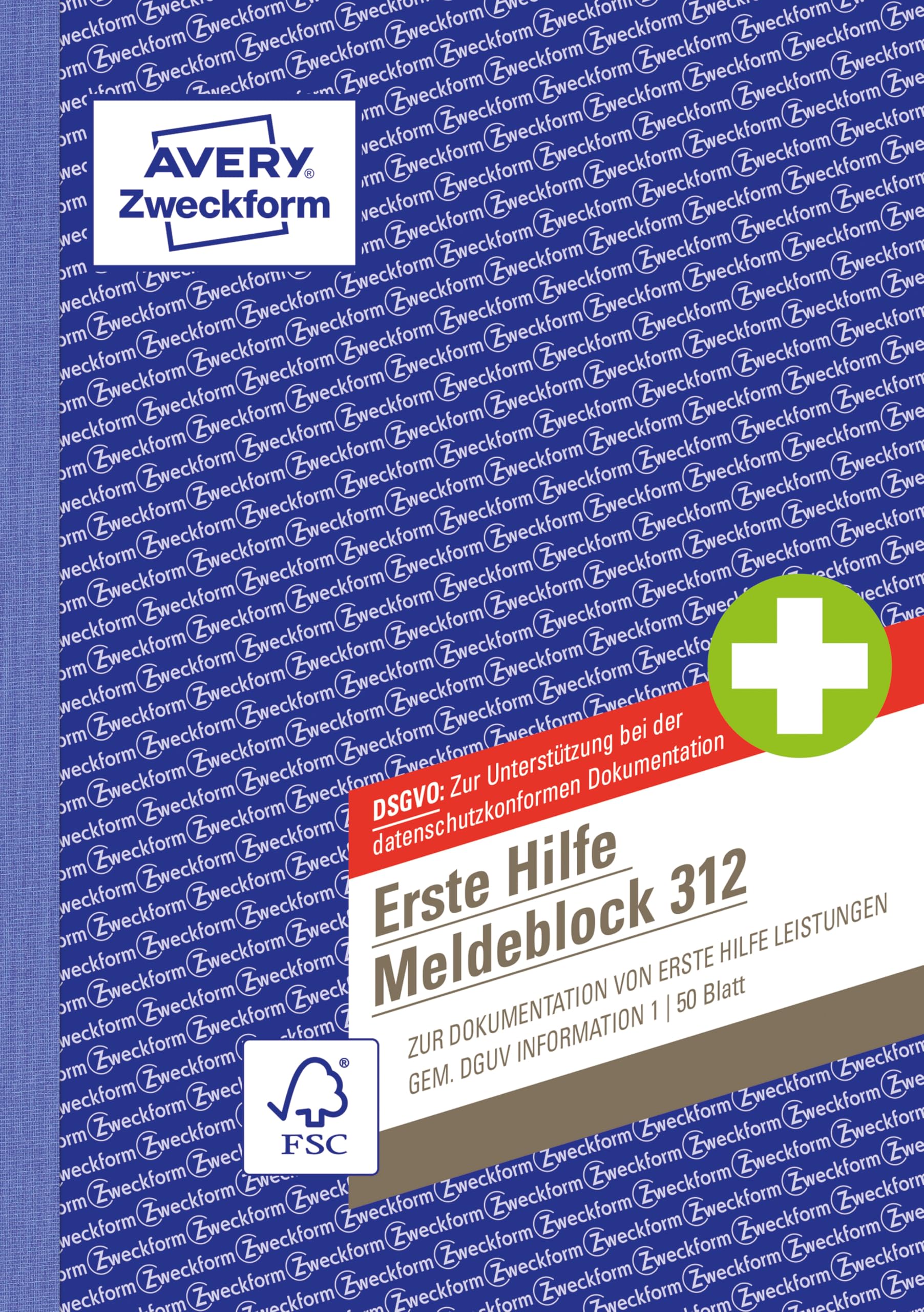 avery-zweckform-312-erste-hilfe-meldeblock-a5-50-originale-nach-dguv image 1