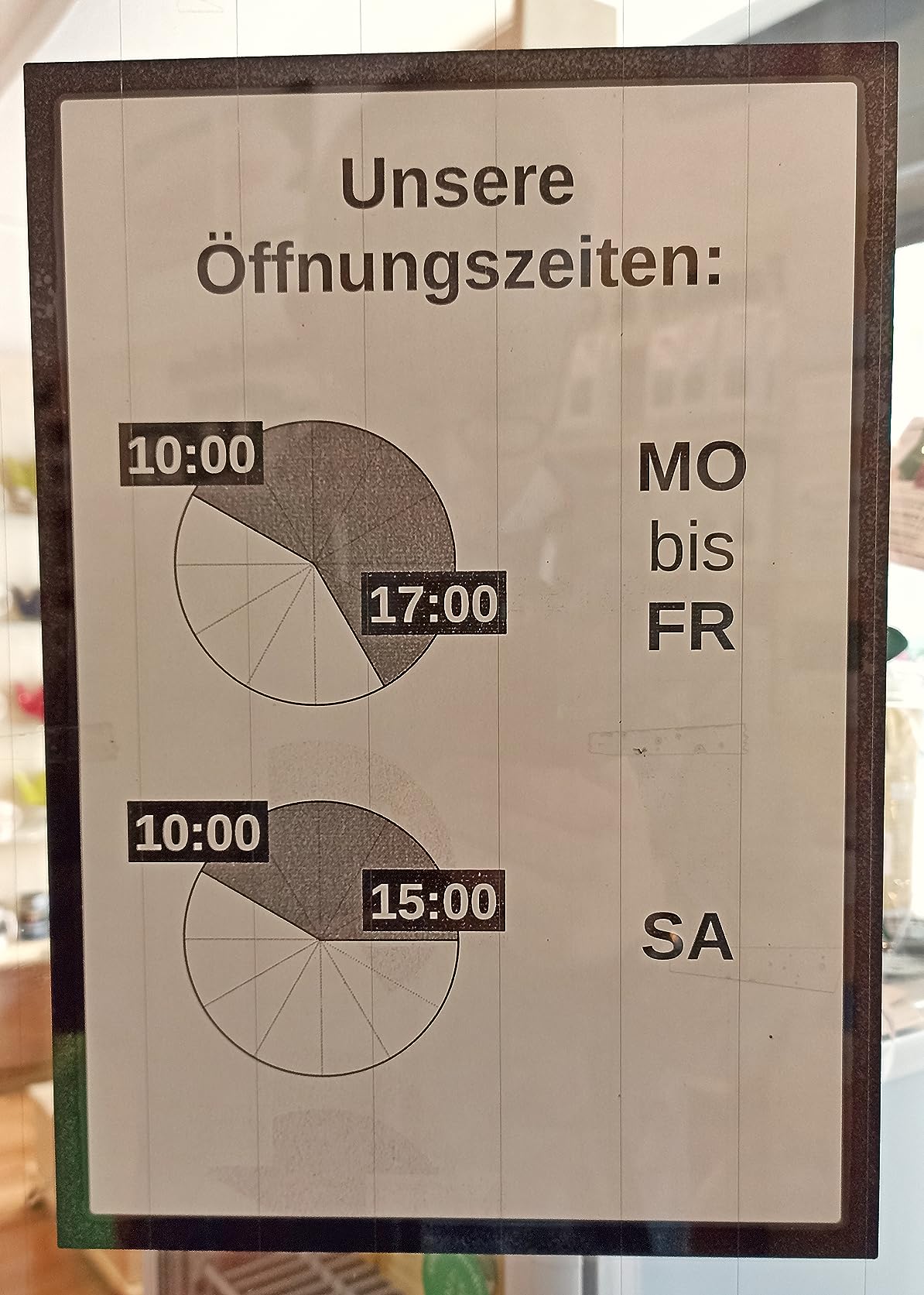 Perfekt fürs Schaufenster