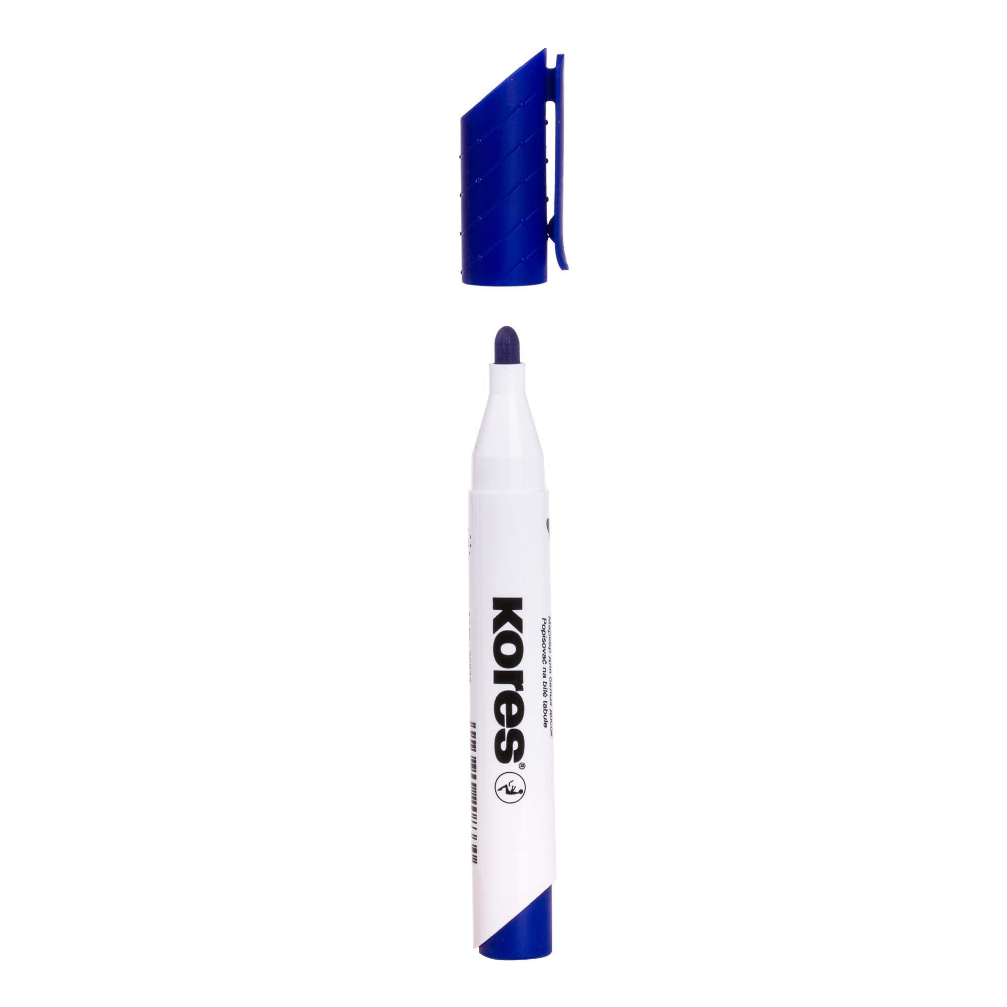 kores-k-marker-xw1-whiteboard-marker-blau-rundspitze-12-st-ck image 3