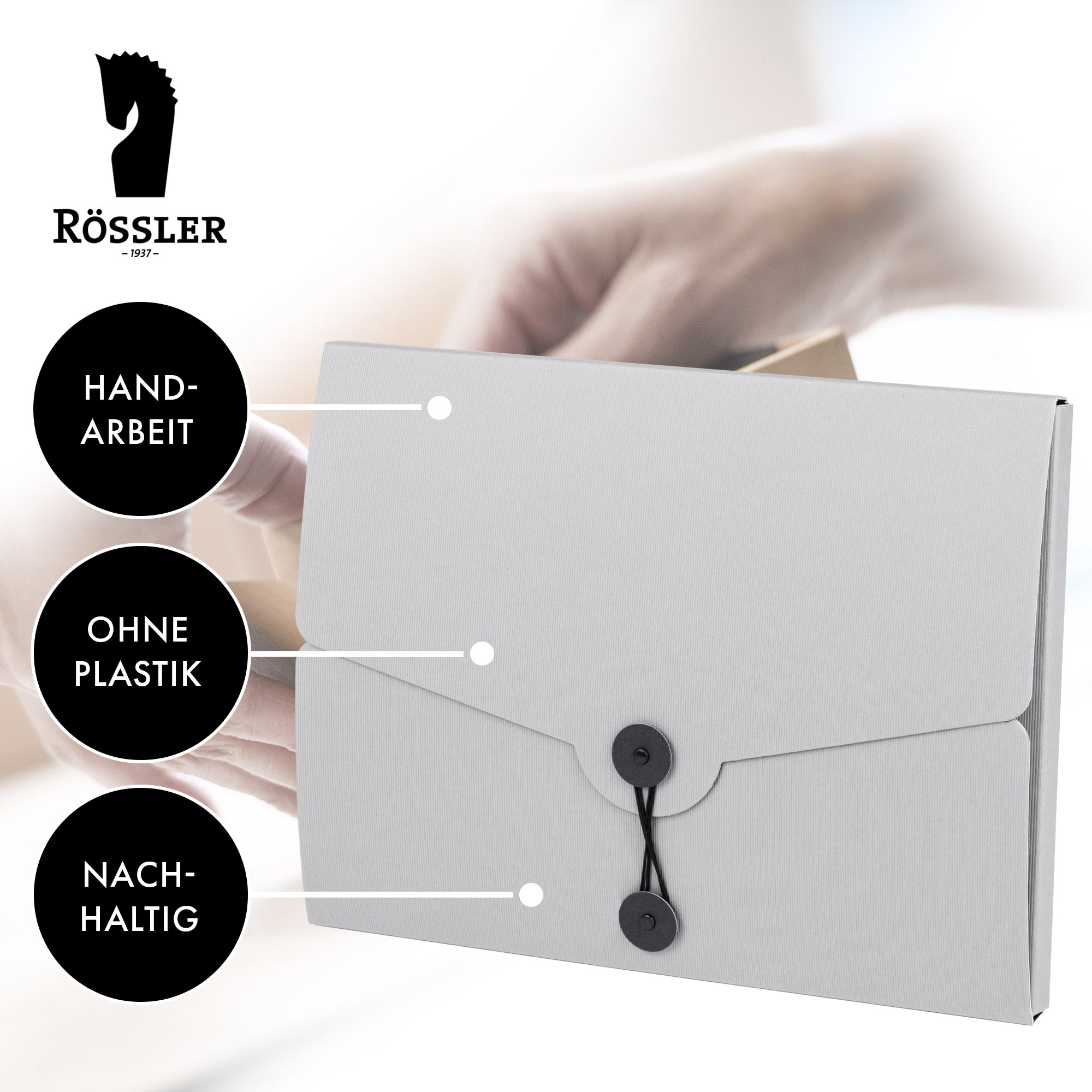 r-ssler-s-o-h-o-sammelmappe-a4-jurismappe-mit-gummizug-stone-grau image 6