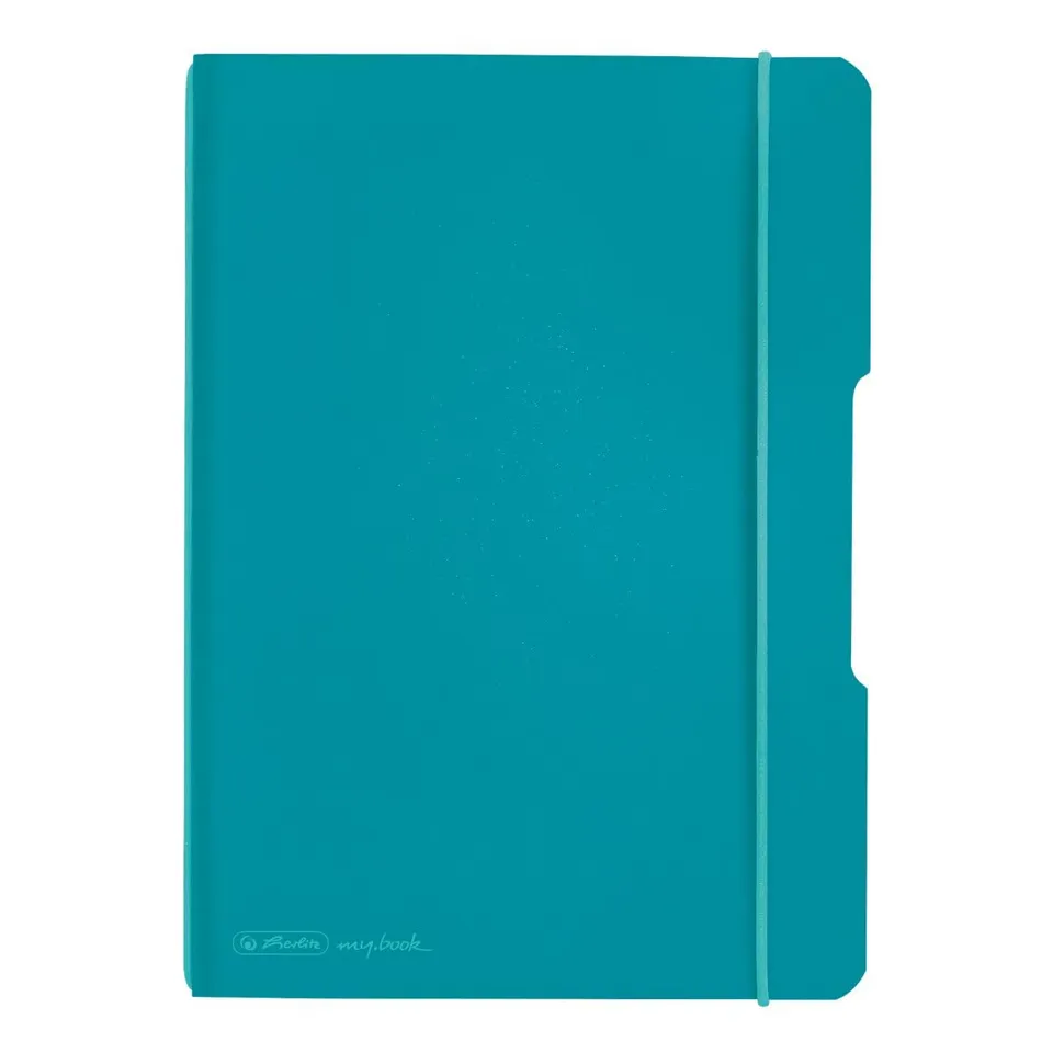 herlitz-my-book-flex-notizheft-a5-kariert-40-blatt-caribbean-turquoise image 1