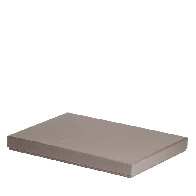 r-ssler-s-o-h-o-box-flach-a4-mit-deckel-taupe image 1