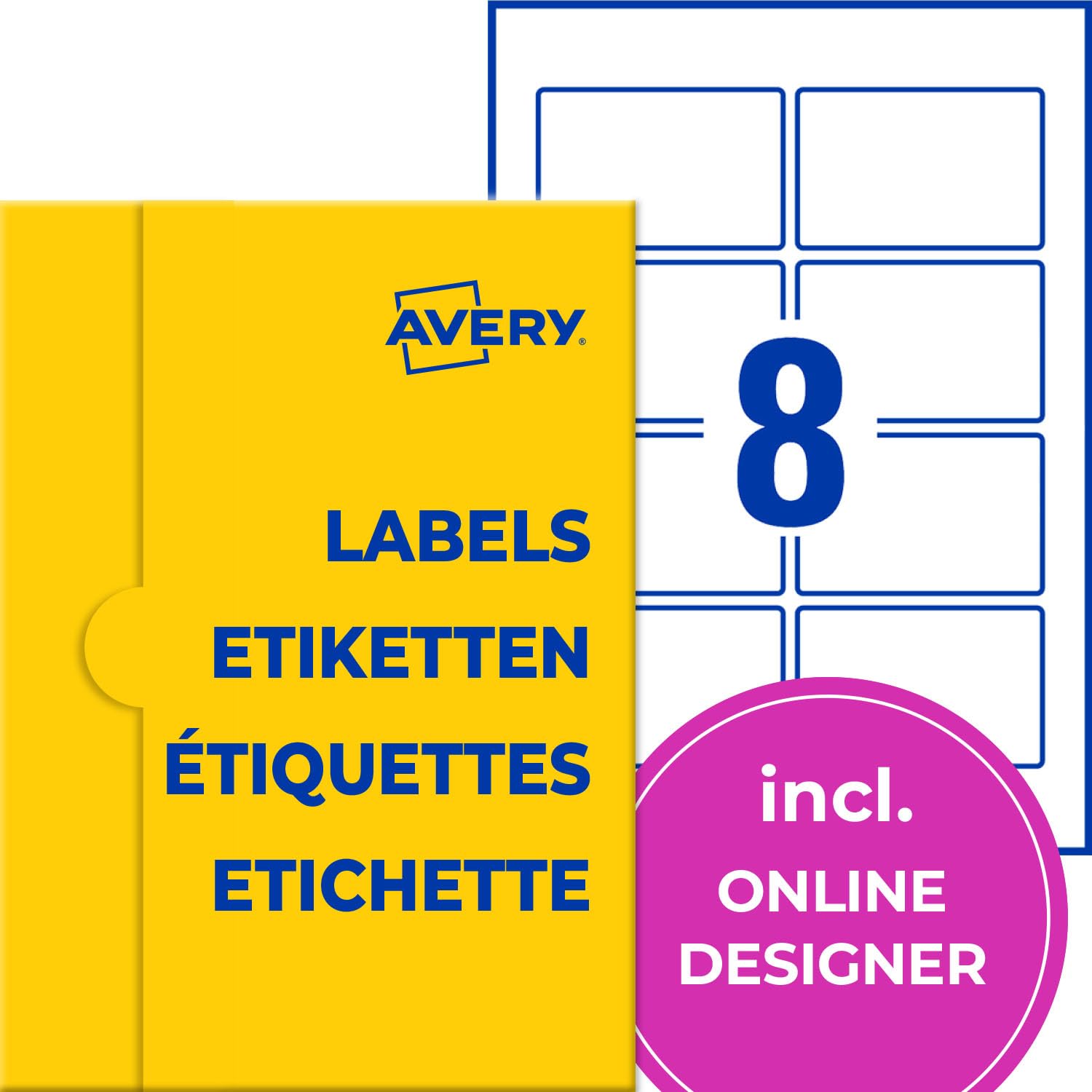 avery-zweckform-p3461-25-universal-etiketten-85x55mm-200-st-ck-wei image 1