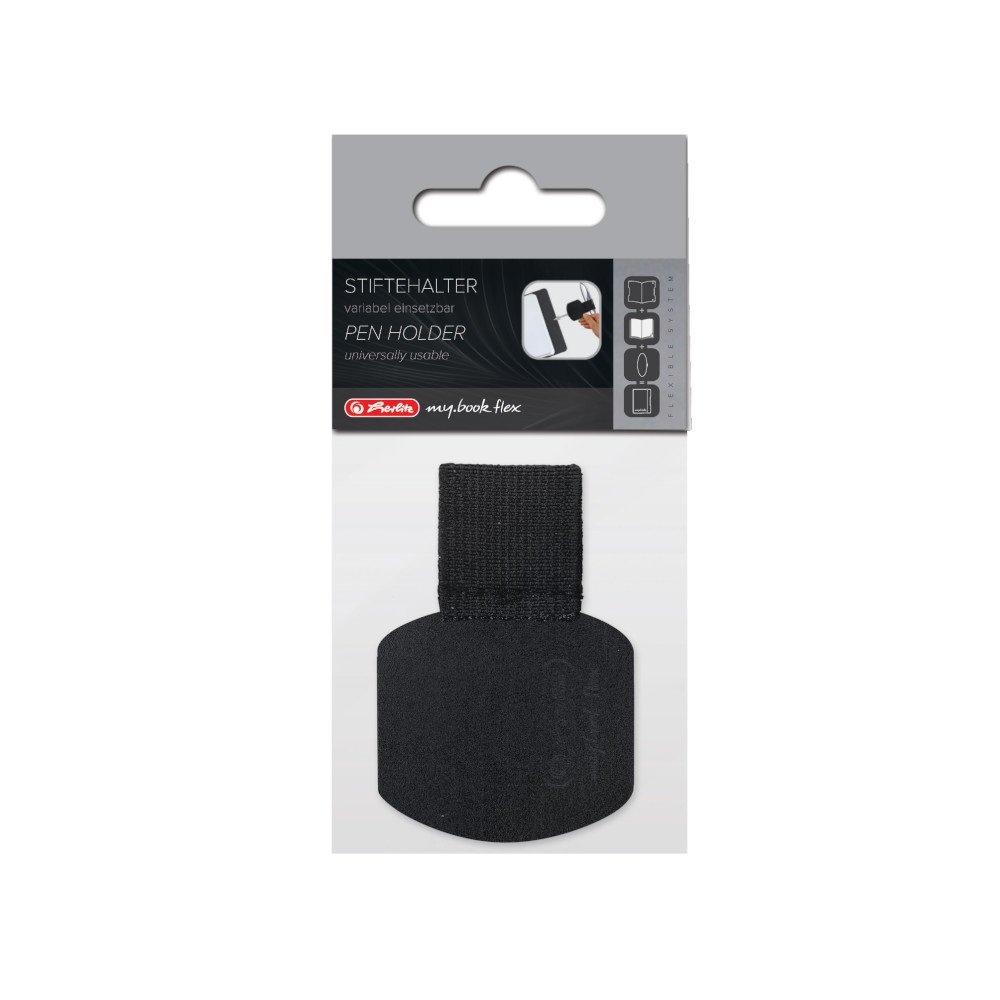 herlitz-stiftehalter-my-book-flex-schwarz-zum-kleben image 1