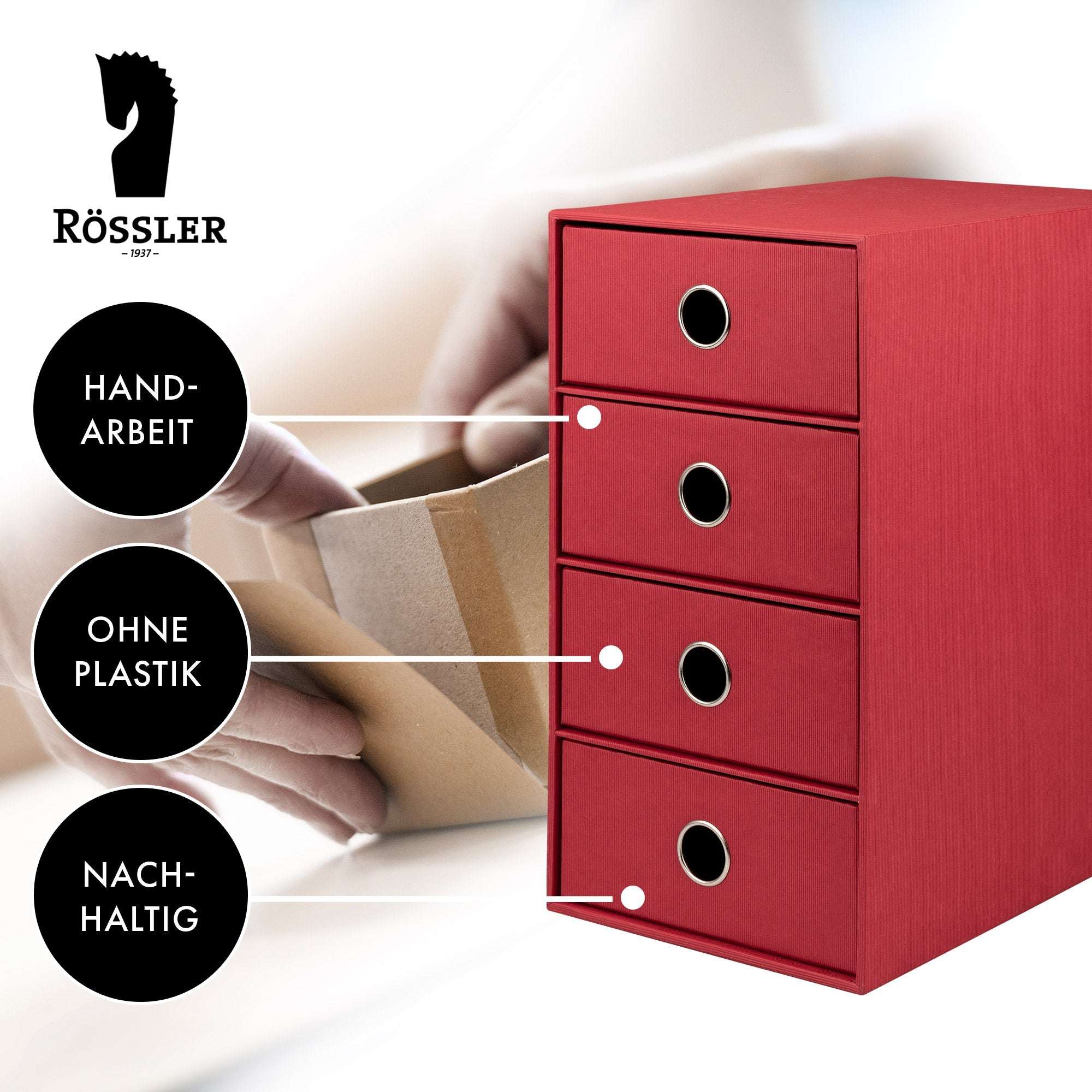 r-ssler-s-o-h-o-schubladenbox-a5-din-lang-4-f-cher-rot image 5