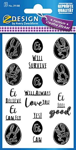avery-zweckform-z-design-ostersticker-art-39188-selbstklebende-schmucketiketten- image 5