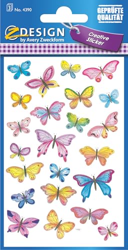 avery-zweckform-4390-z-design-sticker-schmetterlinge-69-aufkleber image 8