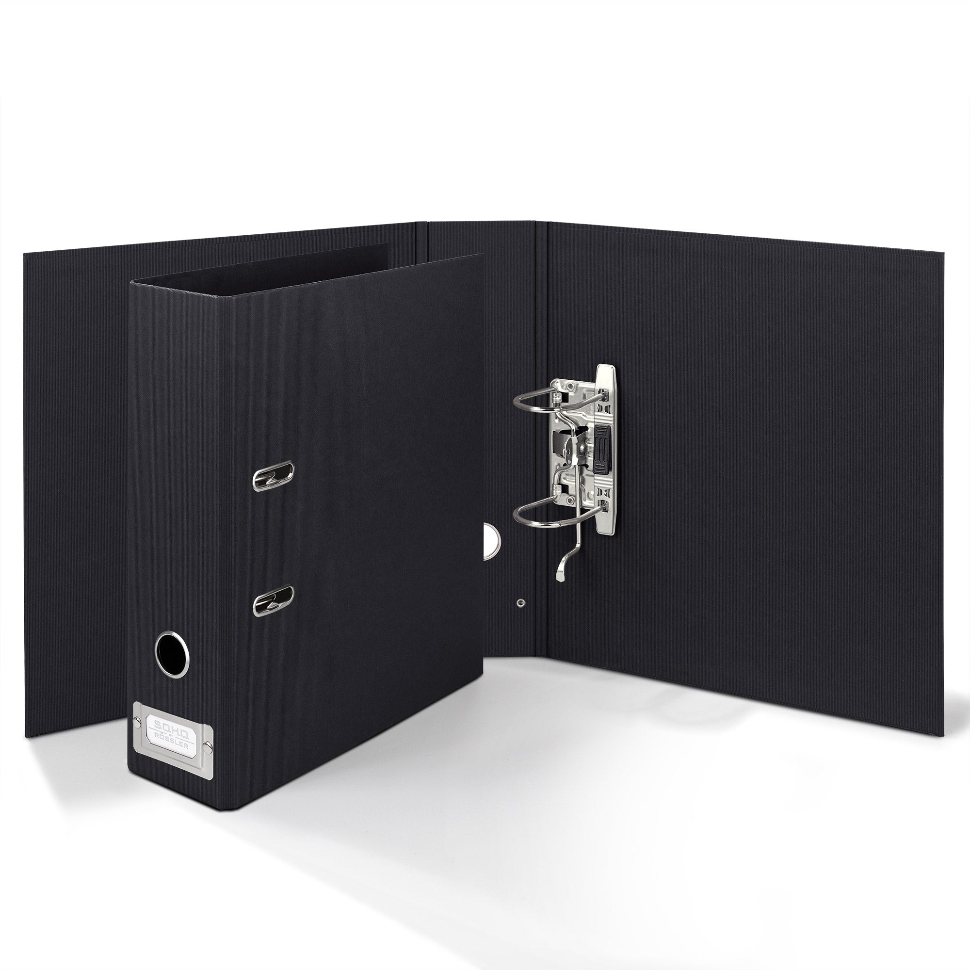 r-ssler-s-o-h-o-ordner-breit-a4-8-cm-mit-metall-r-ckenschild-schwarz image 3