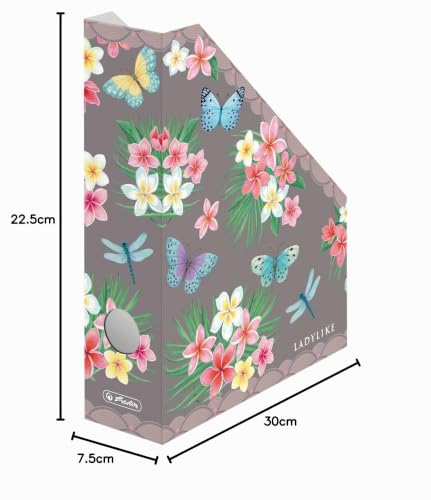 herlitz-stehsammler-a4-ladylike-butterflies-wellpappe-7cm-r-cken image 4