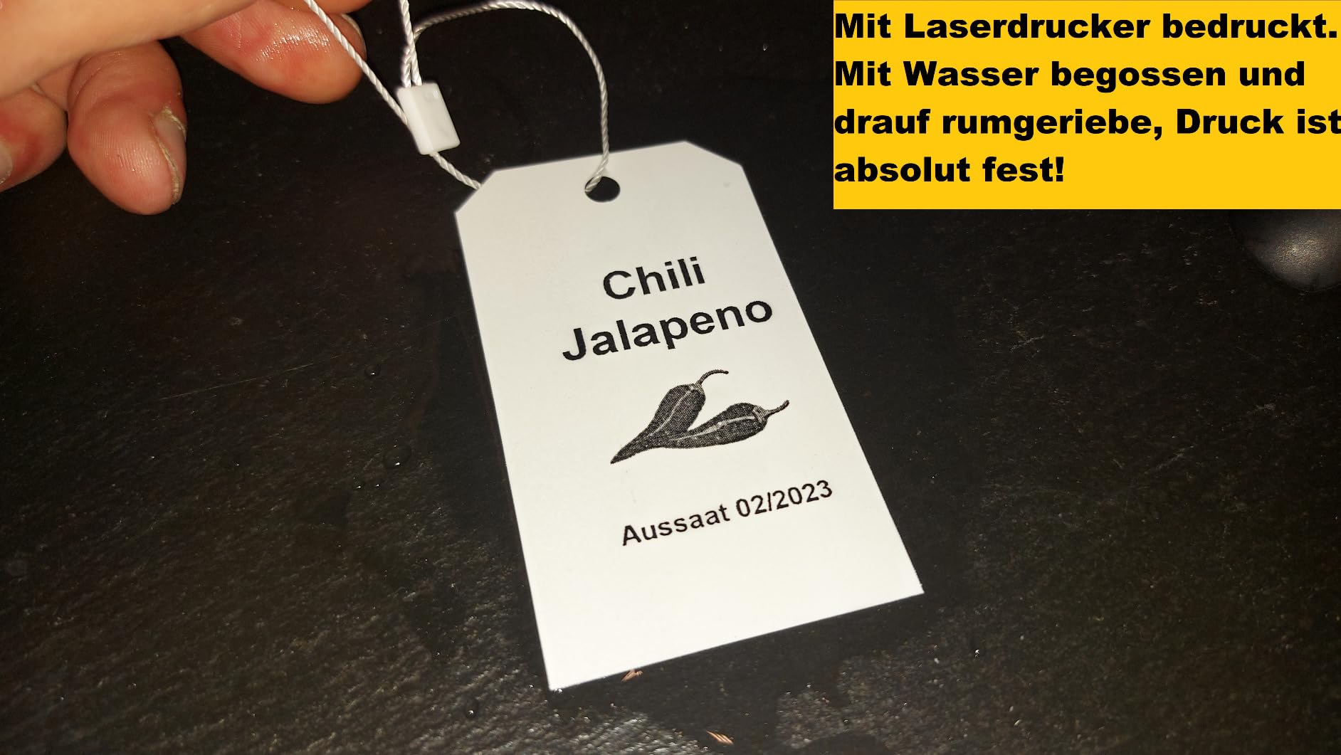 Okay, Schnüre dünn