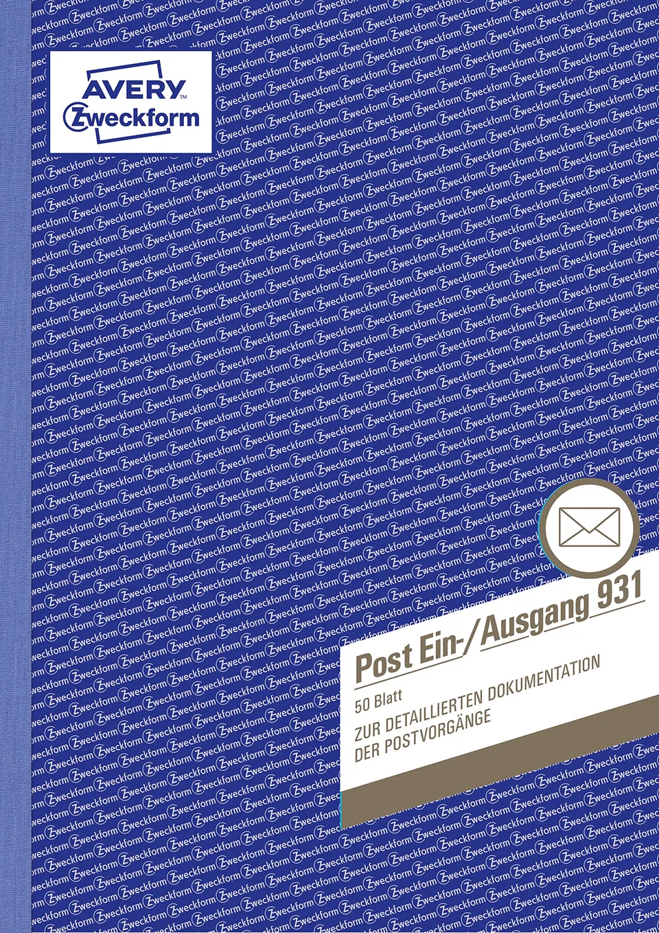 avery-zweckform-931-post-ein-ausgangsbuch-a4-50-blatt-wei image 1