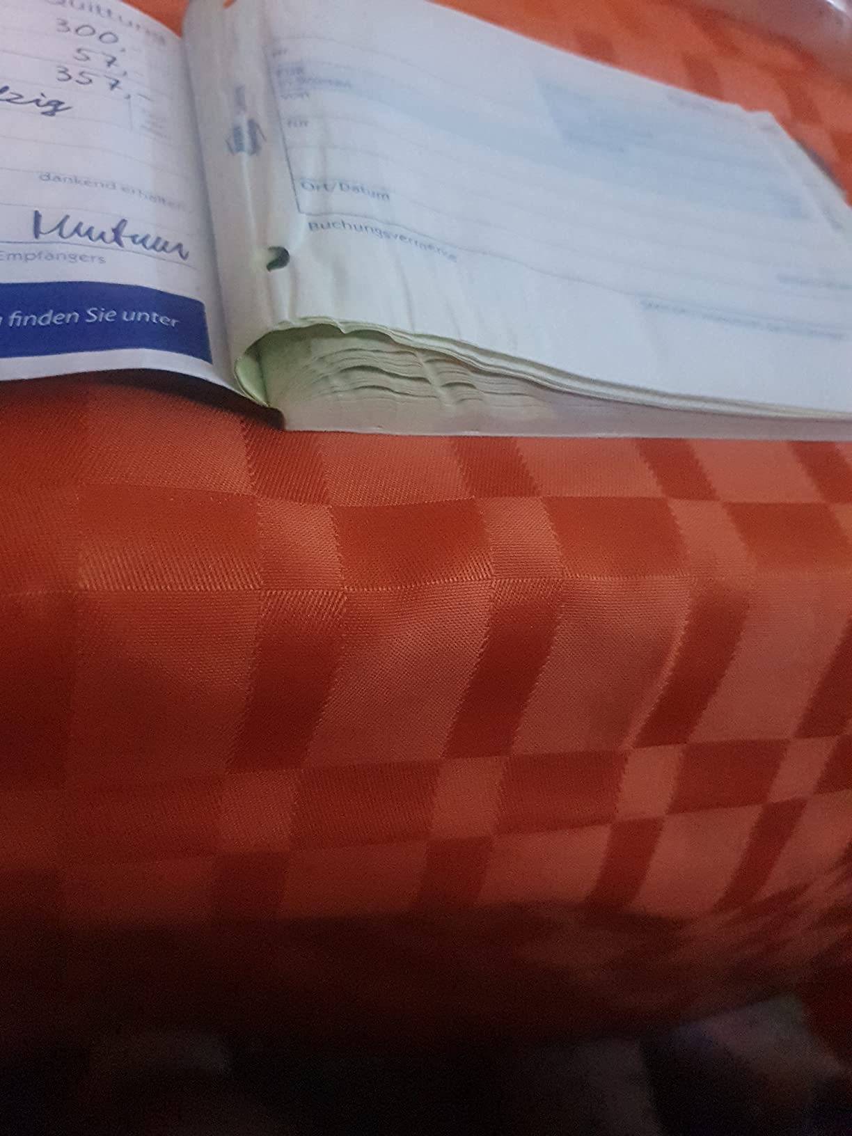 Gut, Papier etwas dünn