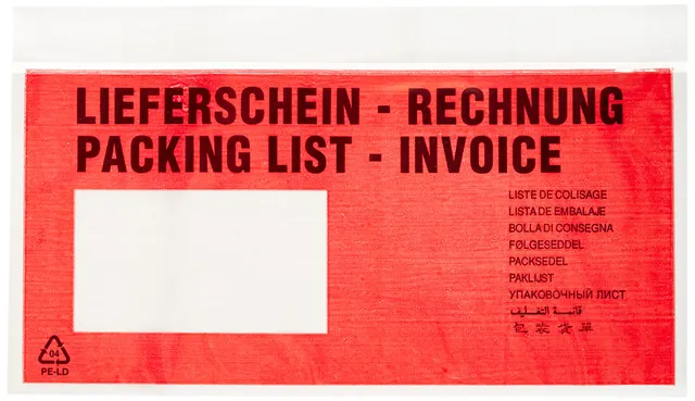 herlitz-lieferscheintasche-din-lang-selbstklebend-rot-transparent-1000-st-ck image 1