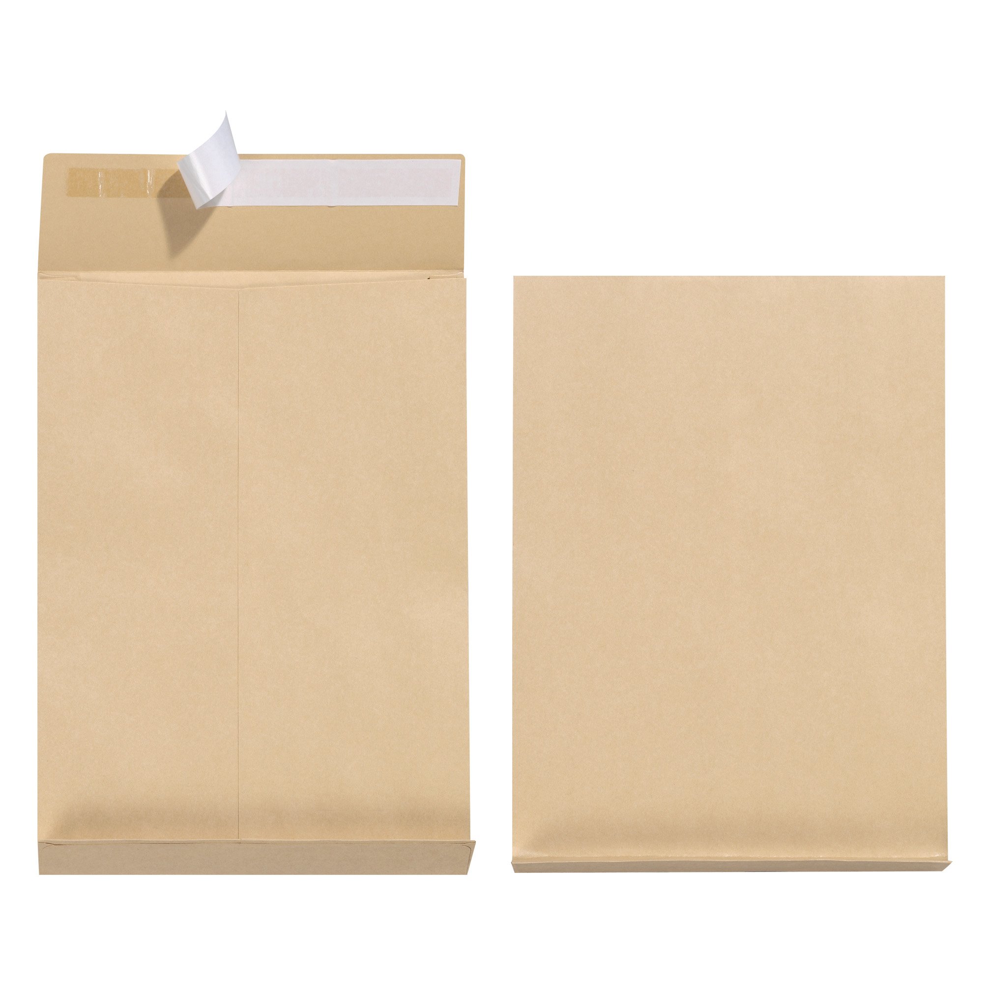 herlitz-faltentasche-b4-130-g-haftklebend-4-cm-falte-5er-pack-braun image 1