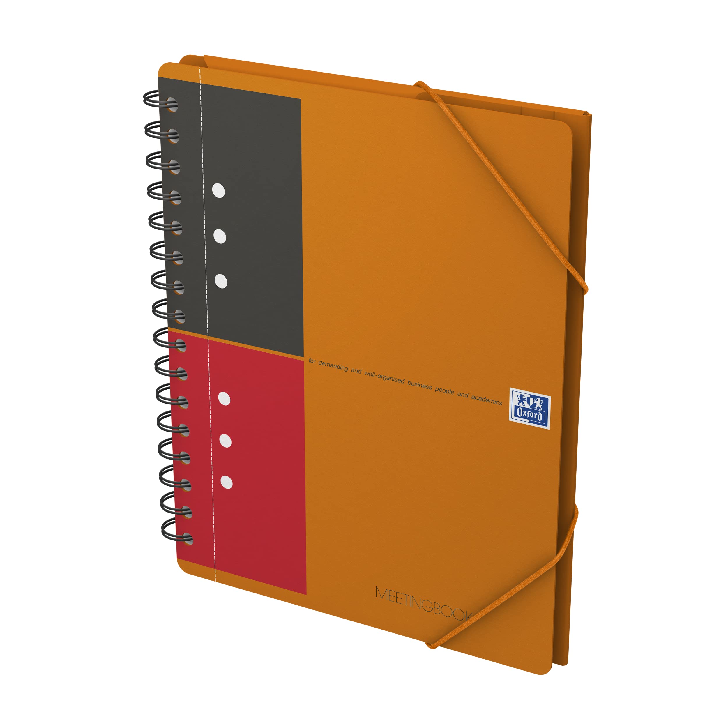 oxford-meetingbook-international-a5-liniert-160-seiten-mit-gummizugmappe image 7