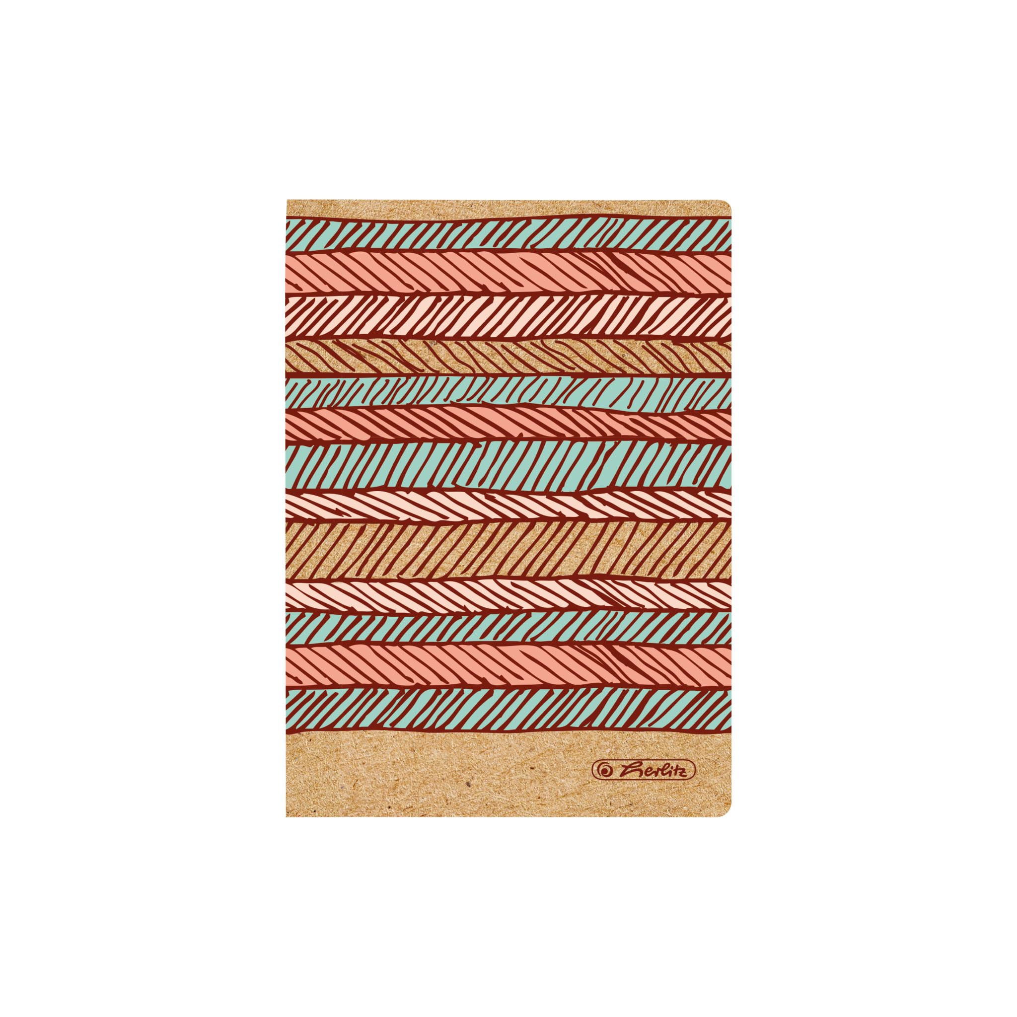 herlitz-notizbuch-a6-kariert-kraftpapier-cover-80-blatt-1-st-ck image 2