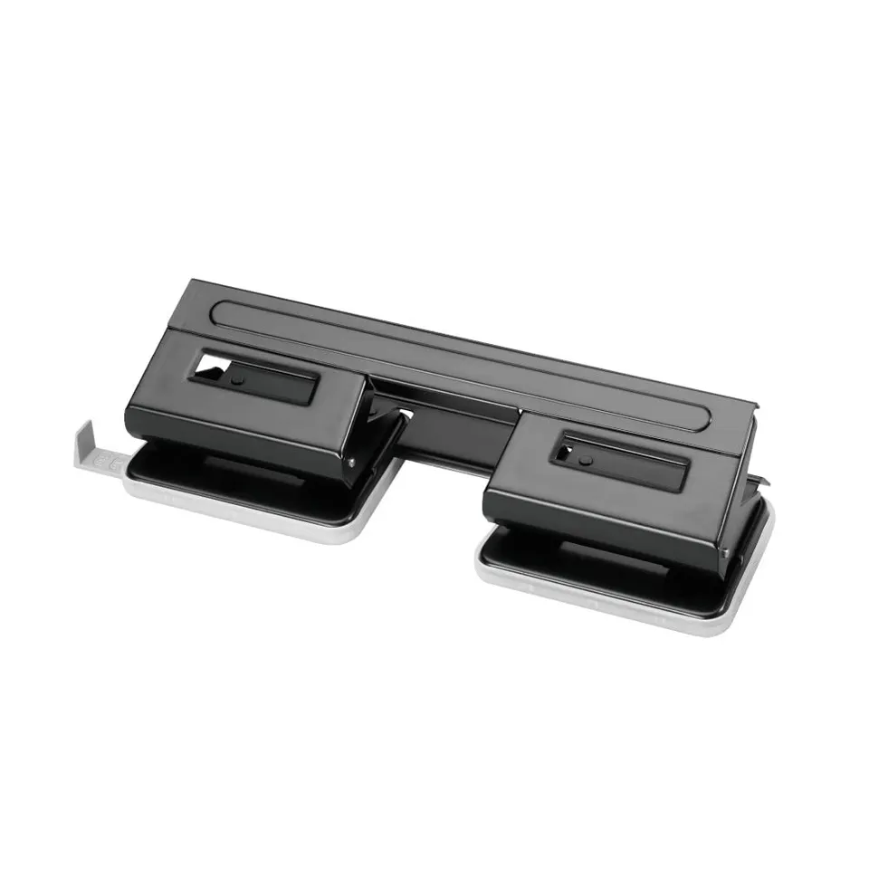 herlitz-doppel-locher-1-5-schwarz-aus-metall-mit-anschlagschiene image 1