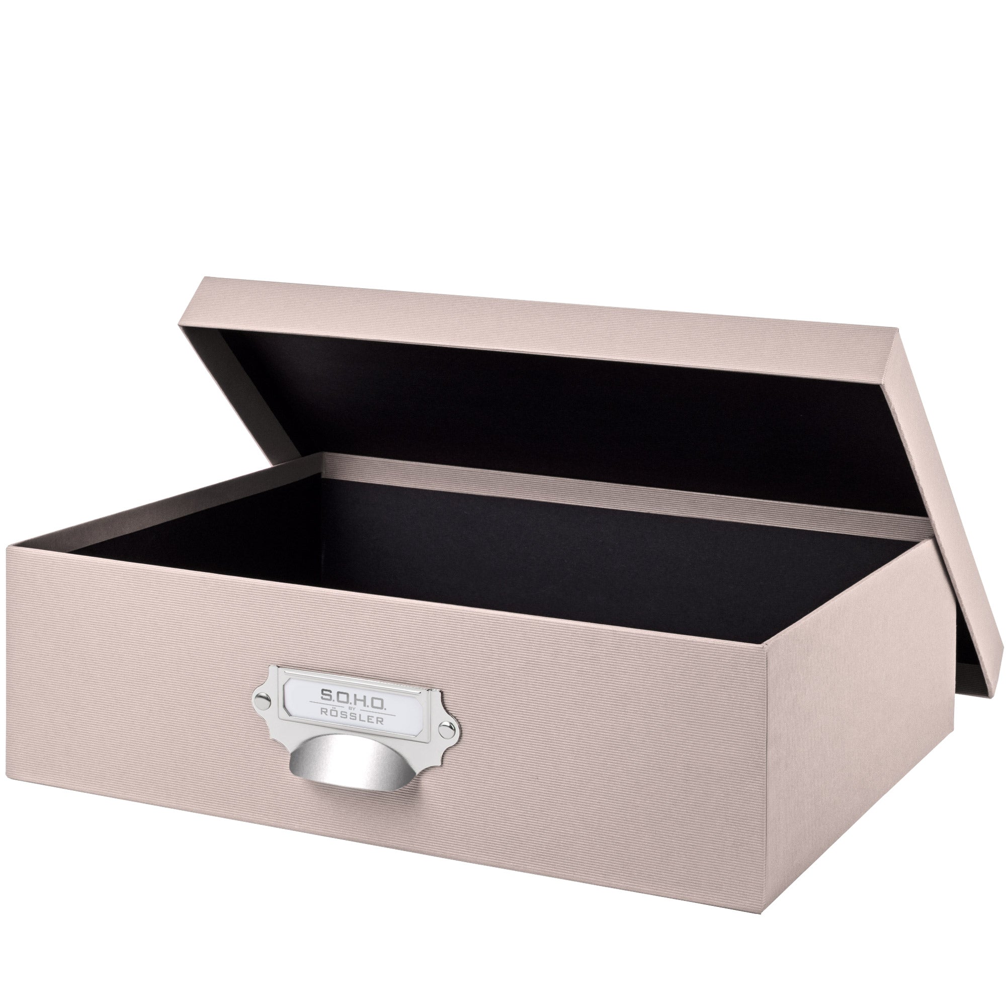 r-ssler-s-o-h-o-aufbewahrungsbox-mit-deckel-a4-powder-rosa image 2