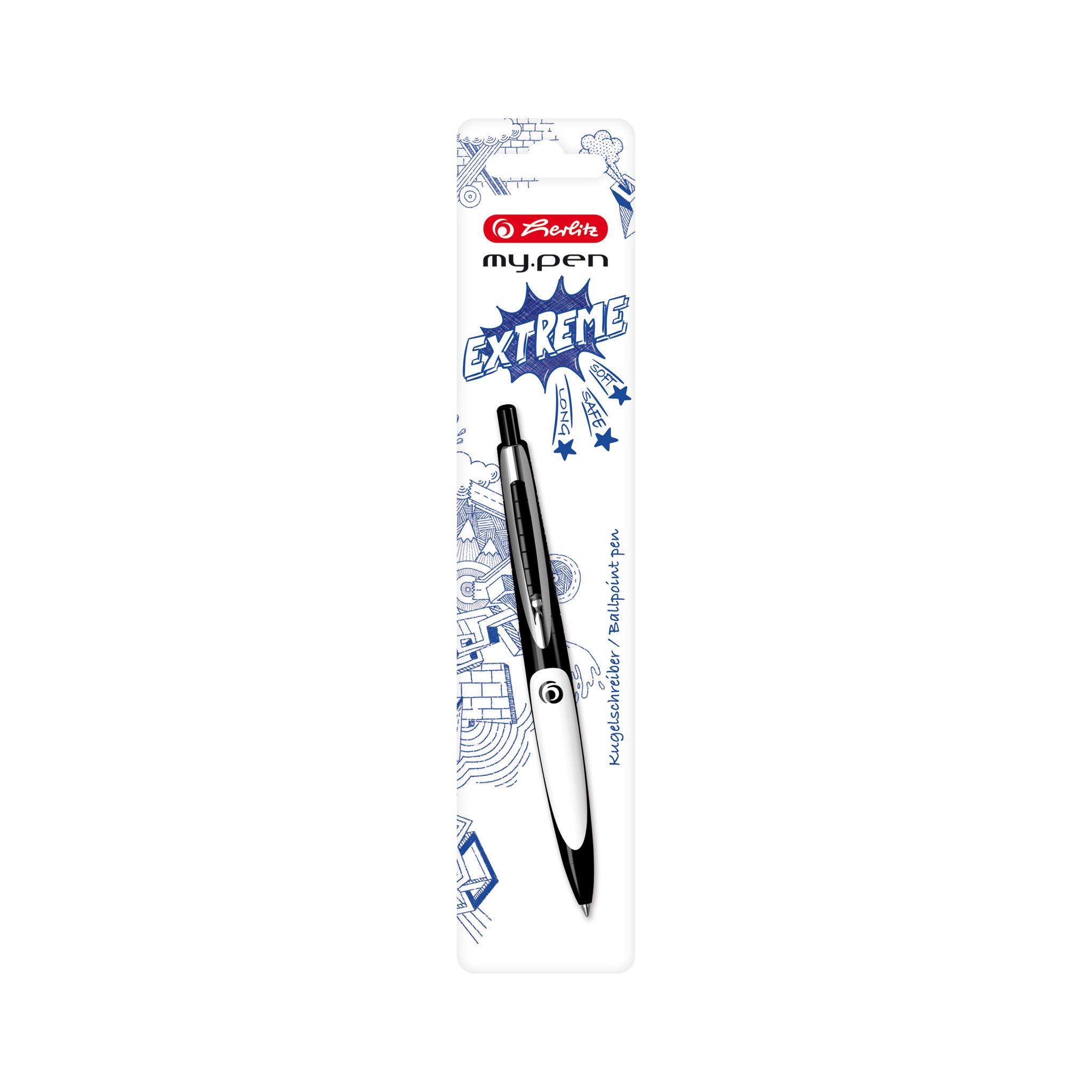 herlitz-my-pen-kugelschreiber-schwarz-wei-schreibfarbe-blau image 3