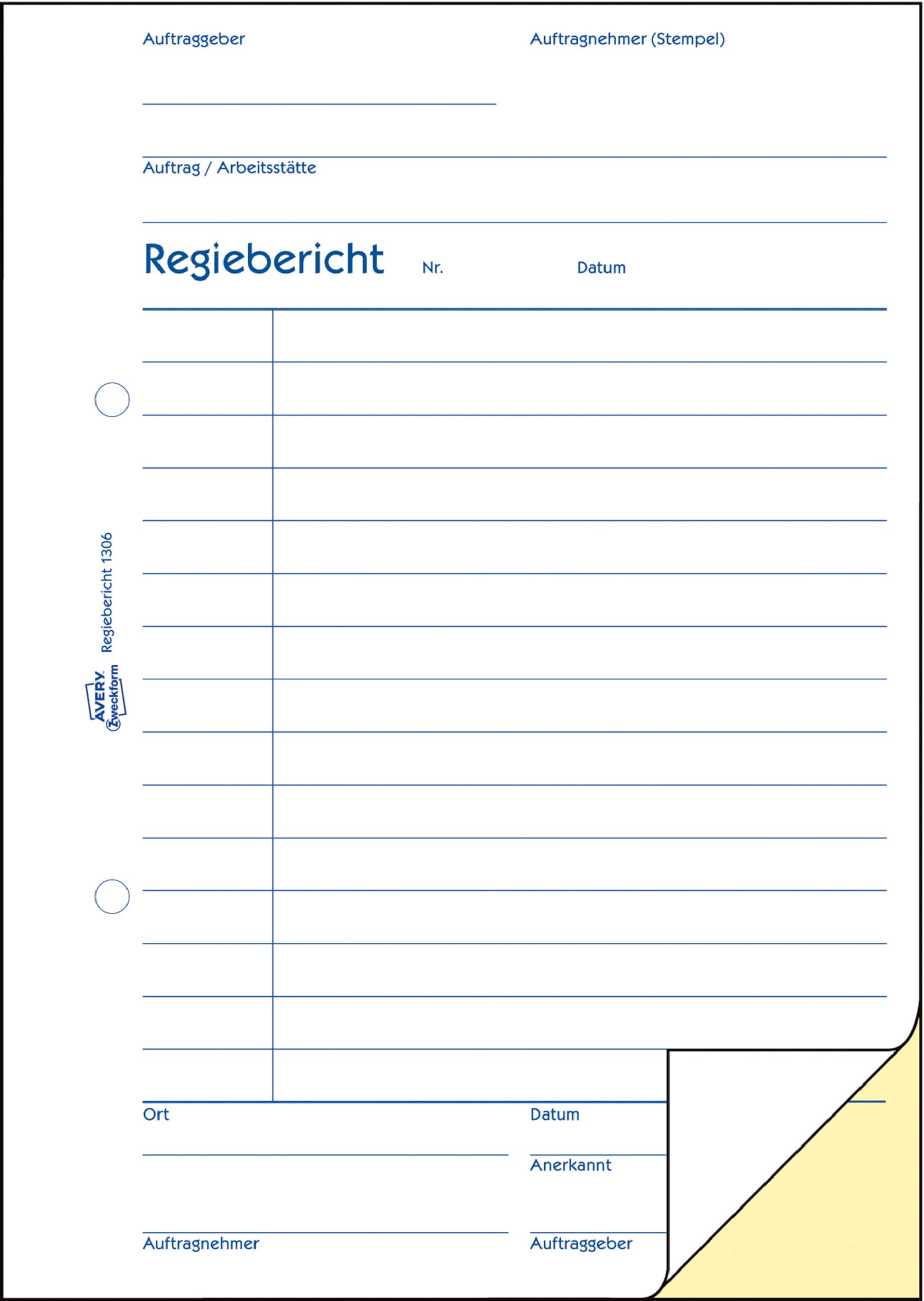 avery-zweckform-1306-regiebericht-a5-2x50-blatt-wei-gelb image 3
