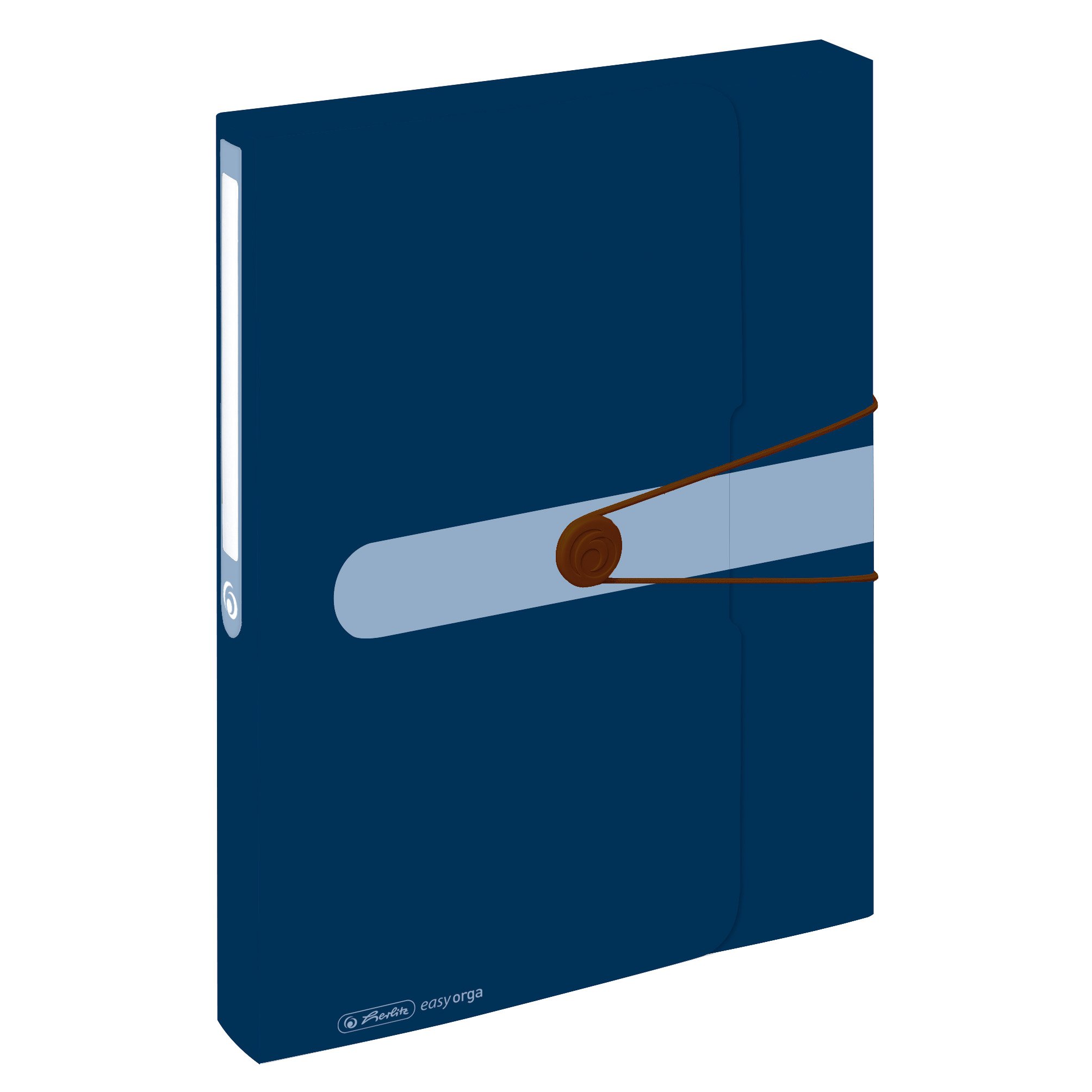 herlitz-11279833-sammelbox-a4-recycling-pp-dunkelgr-n-4-cm-r-cken-mit-gummizug image 5