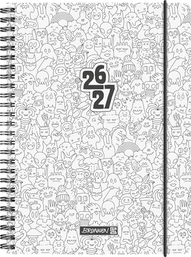 brunnen-sch-lerkalender-2026-2027-zenart-a5-kunststoff-2-seiten-1-woche-zum-ausm image 7