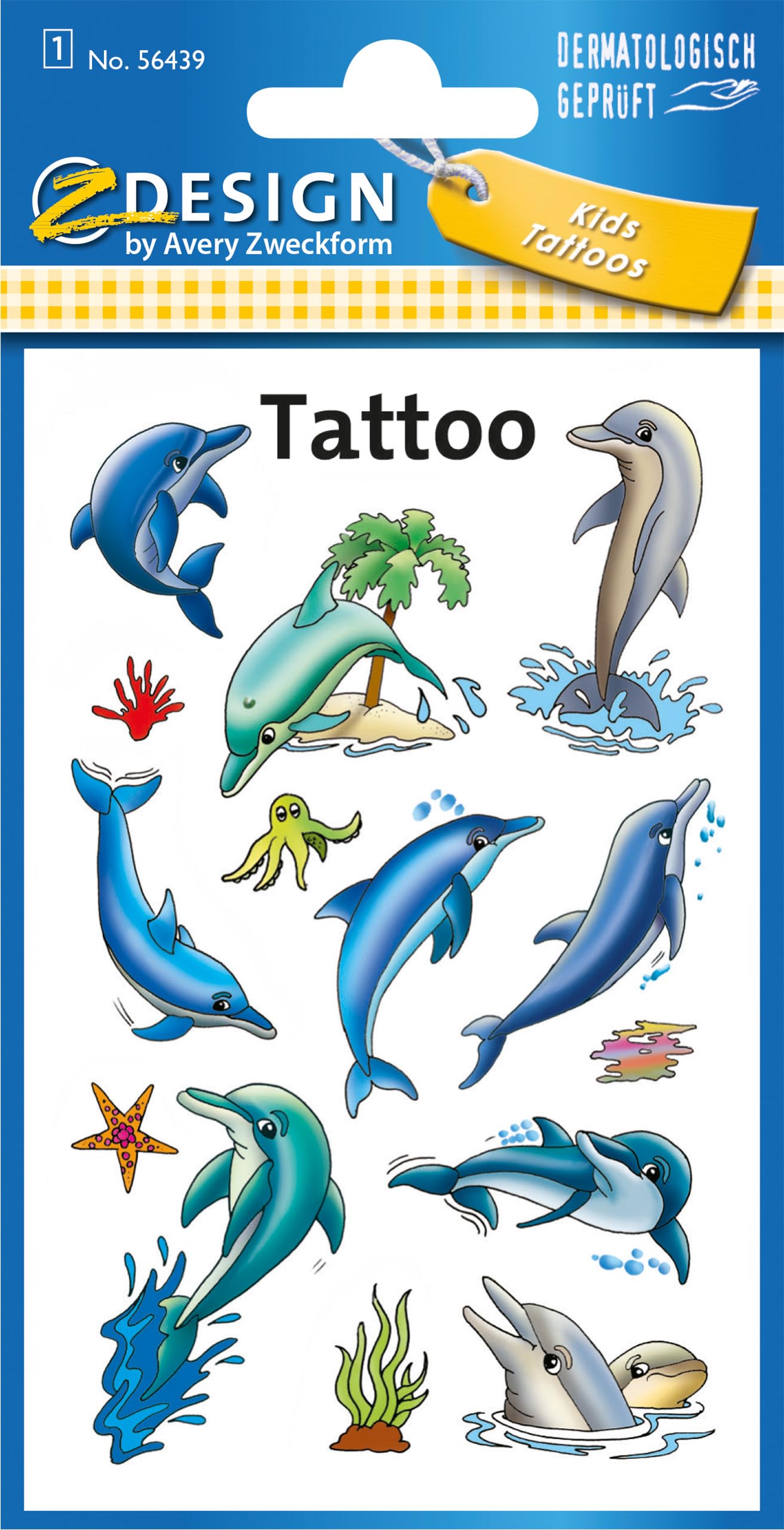 avery-zweckform-z-design-tattoos-delfine-13-kinder-tattoos image 1