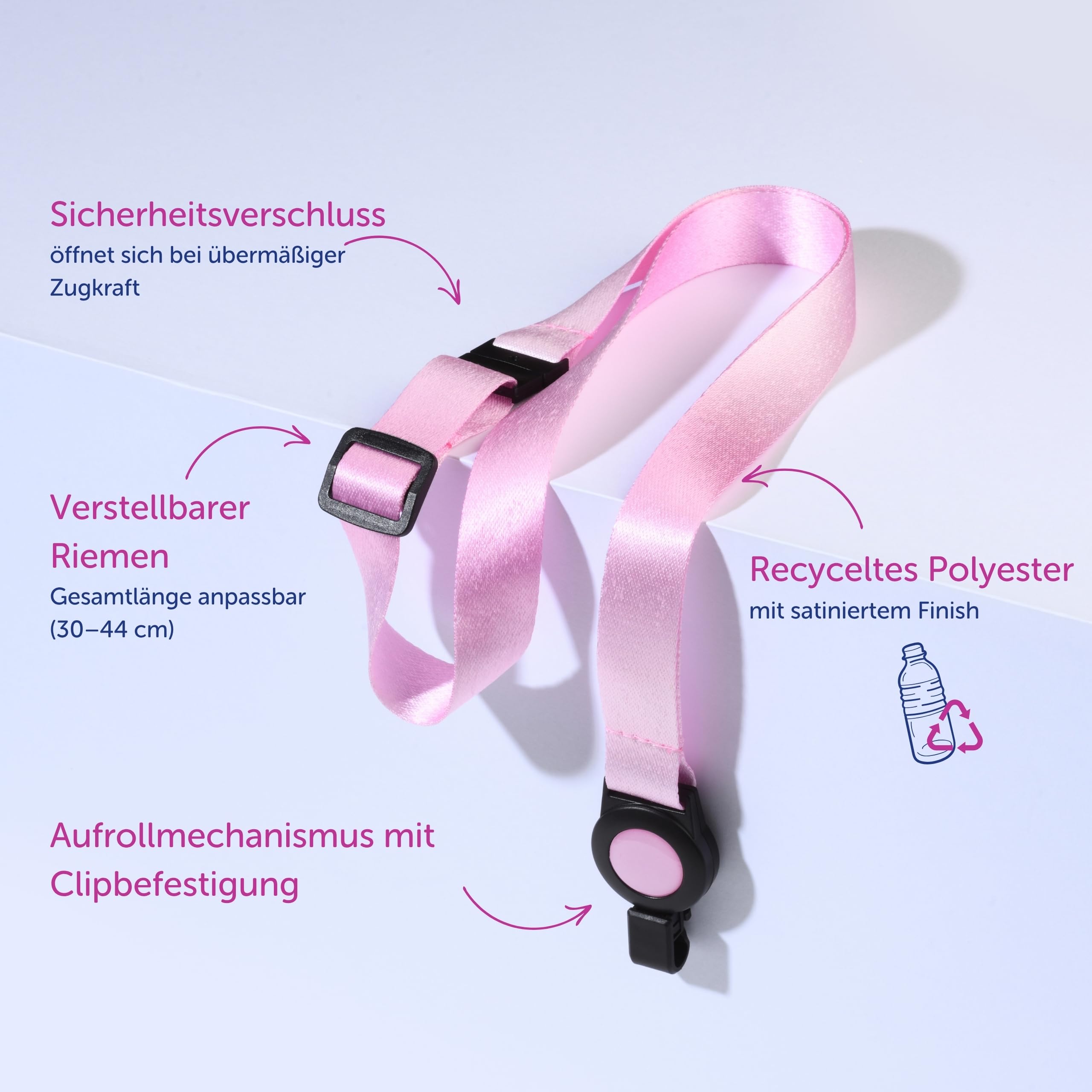 avery-zweckform-r4828ap-1r-ausweishalter-mit-schl-sselband-pastell-pink image 2