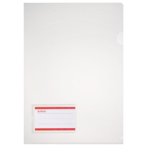 herlitz-stabile-aktenh-lle-dokumentenh-lle-a4-mit-etikett-0-18-mm-transparent image 5