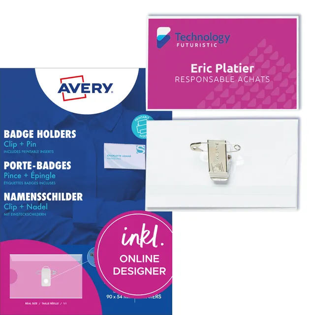 avery-zweckform-4820-namensschilder-54x90mm-mit-kombiklemme-50-st-ck-wei image 1