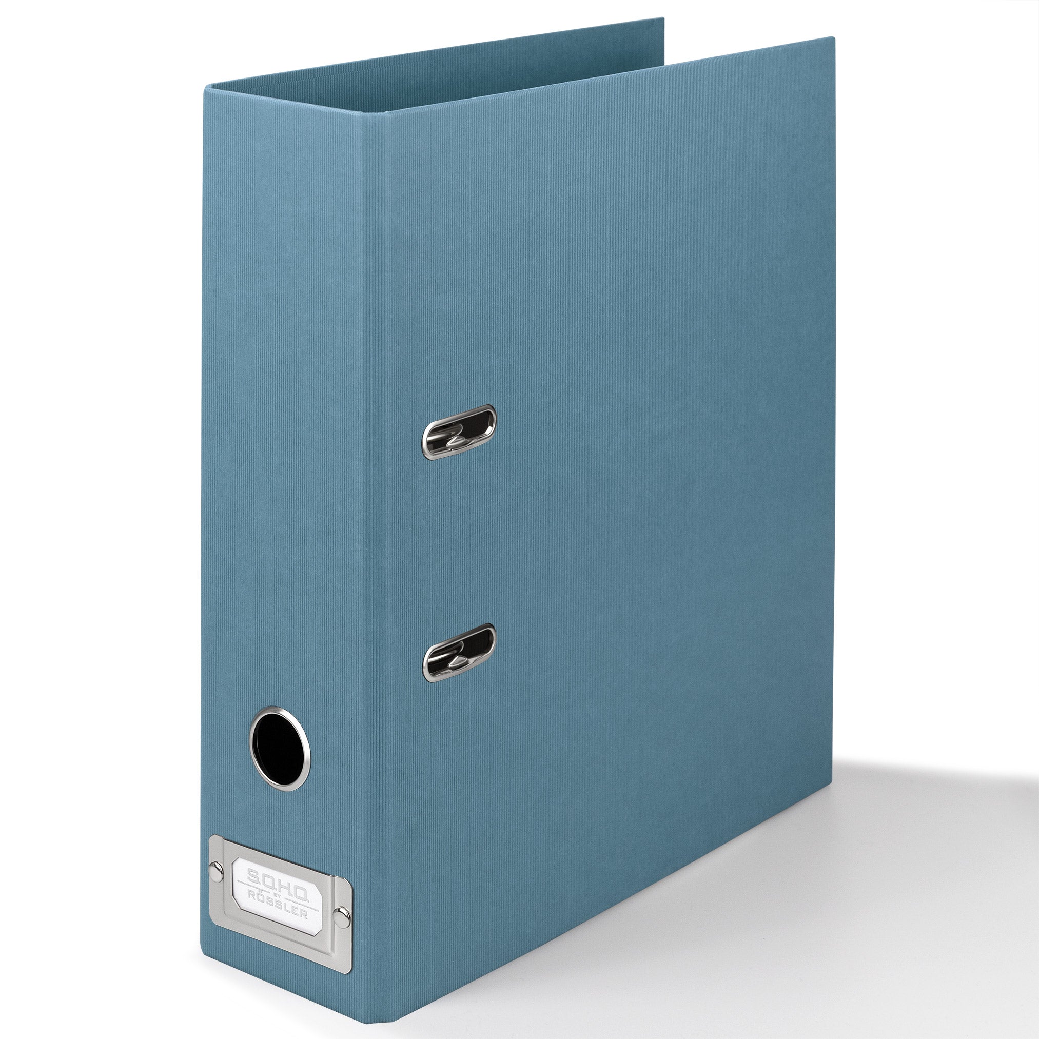 r-ssler-s-o-h-o-ordner-breit-a4-8-cm-mit-metall-r-ckenschild-denim-blau image 4