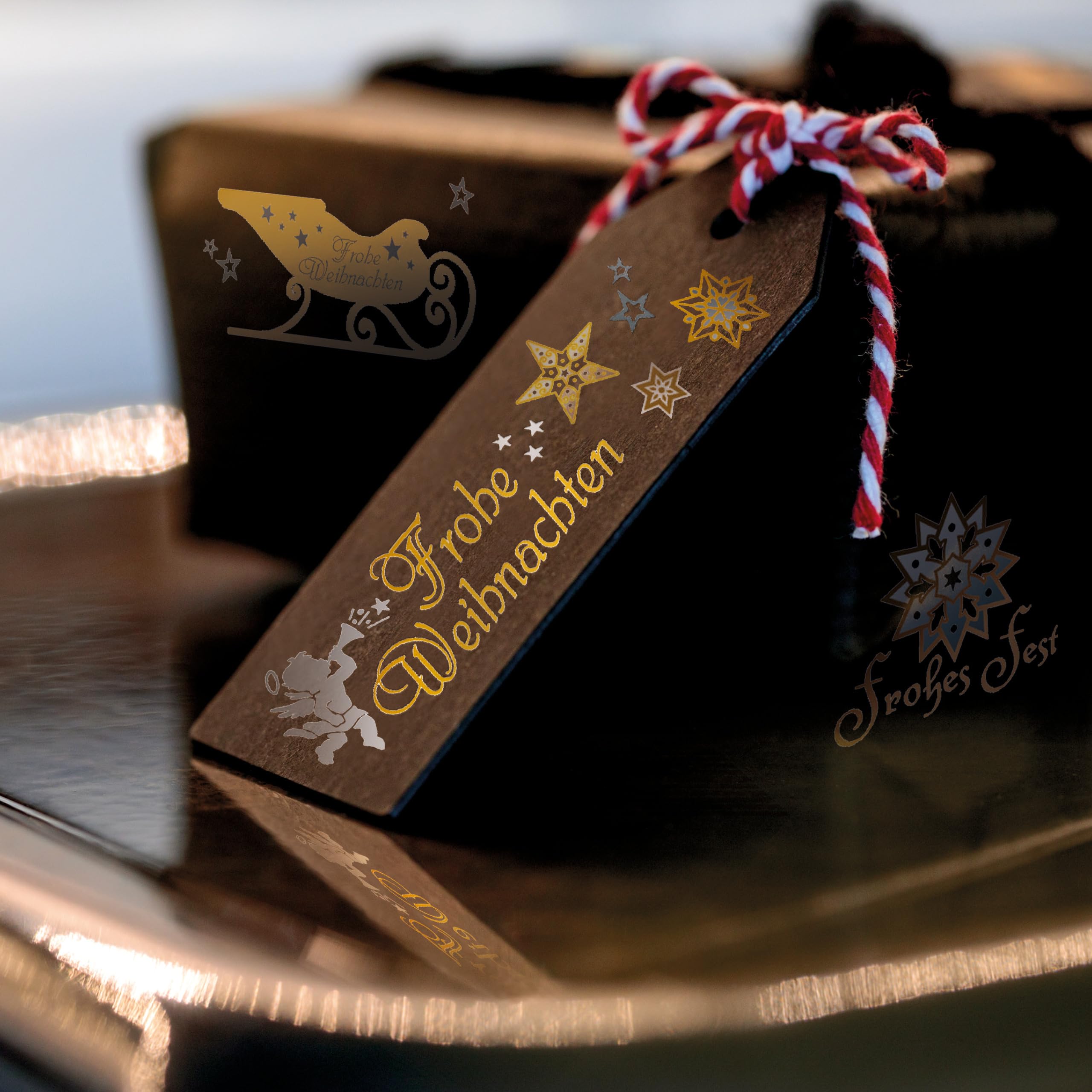 avery-zweckform-z-design-aufkleber-weihnachten-schriftz-ge-gold-silber-20-st-ck image 4