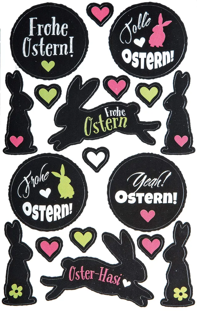 avery-zweckform-z-design-39184-ostersticker-frohe-ostern-36-deko-aufkleber-mehrf image 1