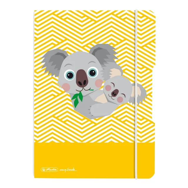 herlitz-my-book-flex-notizheft-a5-punktiert-40-blatt-motiv-cute-animals-koala image 1